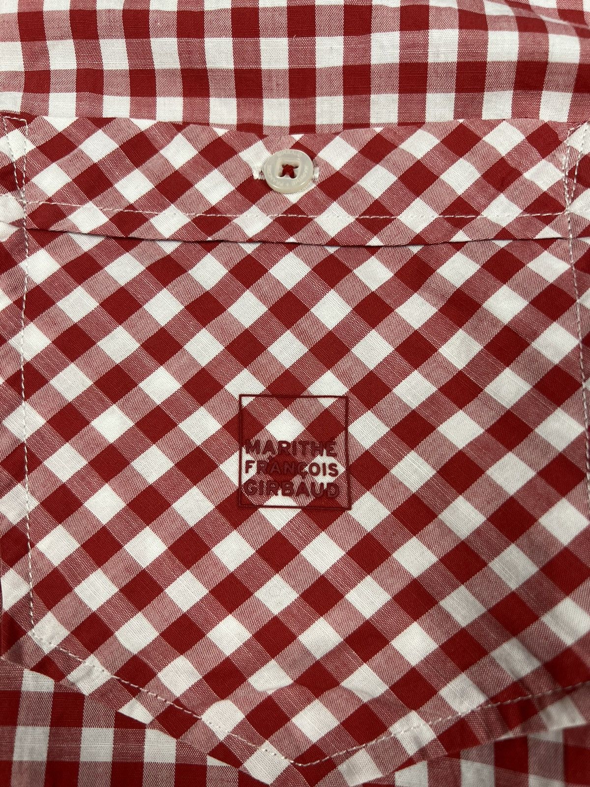 Marithe + Francois Girbaud Marithe Francois Girbaus Men’s checked shirt small logo y2k Size US XL / EU 56 / 4 - 10 Thumbnail