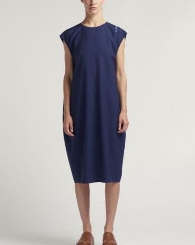 Marni o1f1d3z0326 Midi Dress in Blue Size S / US 4 / IT 40 - 1 Thumbnail