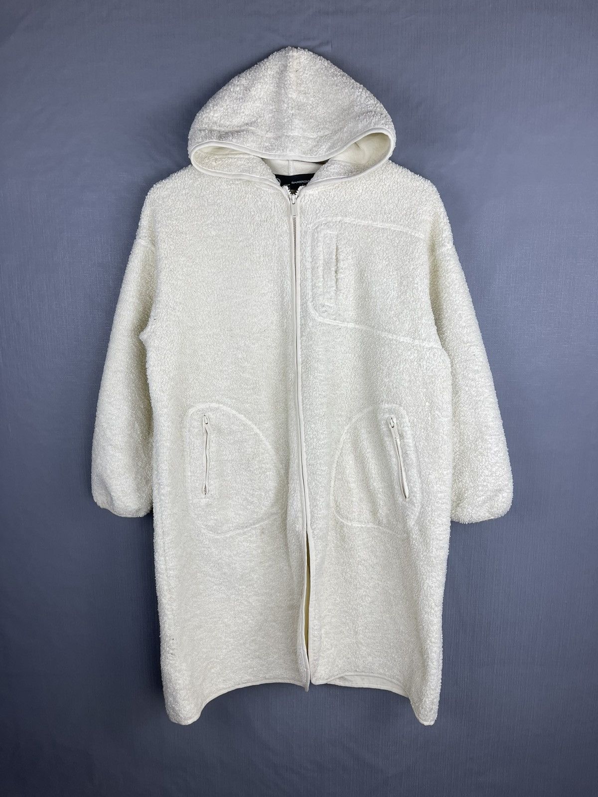 GU × Undercover × Vintage VINTAGE GU X Undercover Sherpa Hoodie Parka Jacket Size US M / EU 48-50 / 2 - 1 Thumbnail