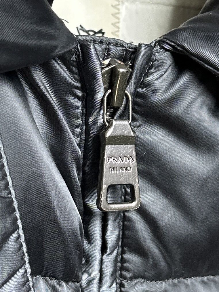 Prada Prada Puffer Down Nylon Metal Logo Jacket Size S / US 4 / IT 40 - 9 Thumbnail