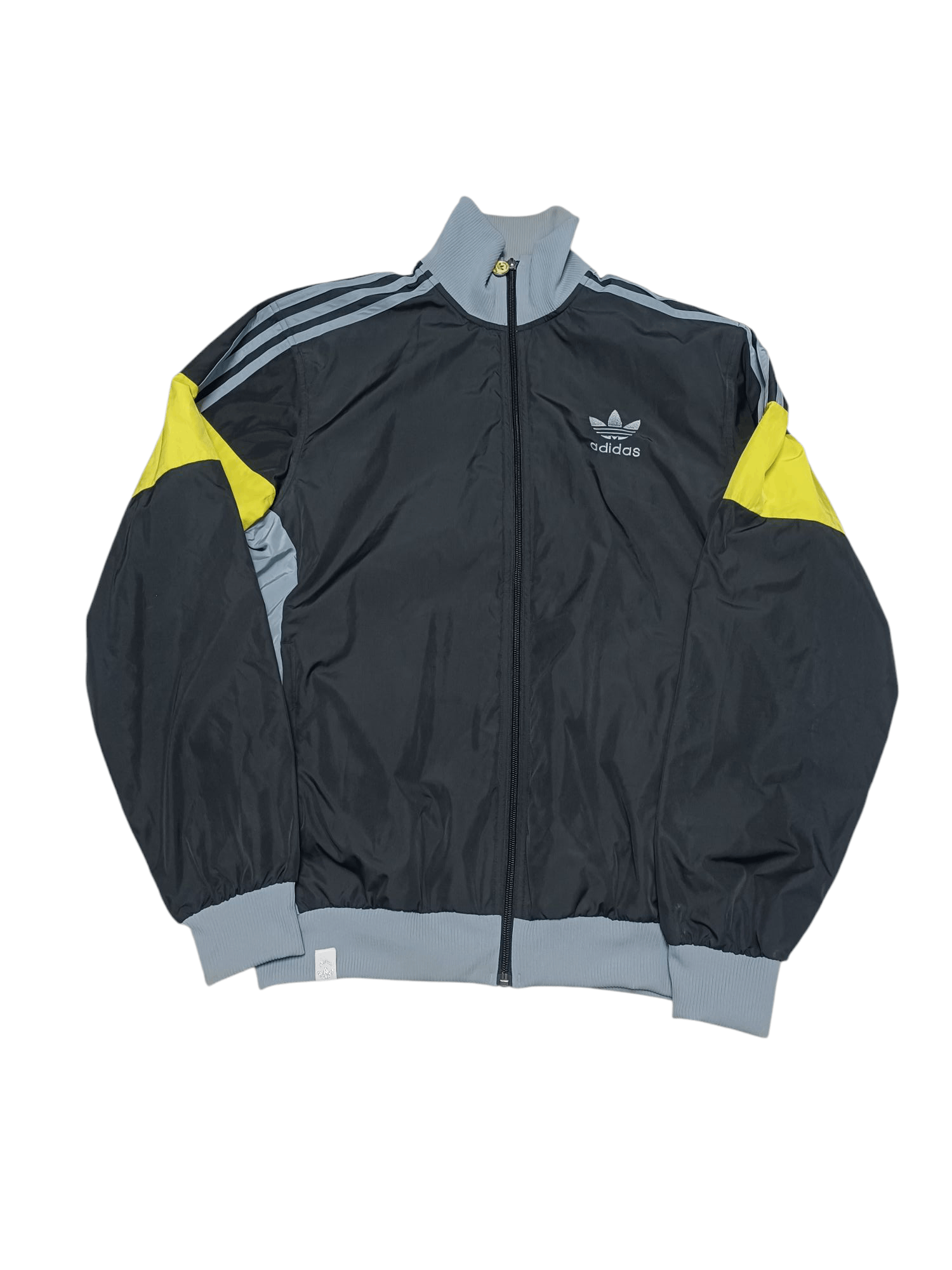 ADIDAS ORIGINALS VINTAGE 2009 NYLON DRILL TRACK JACKET
