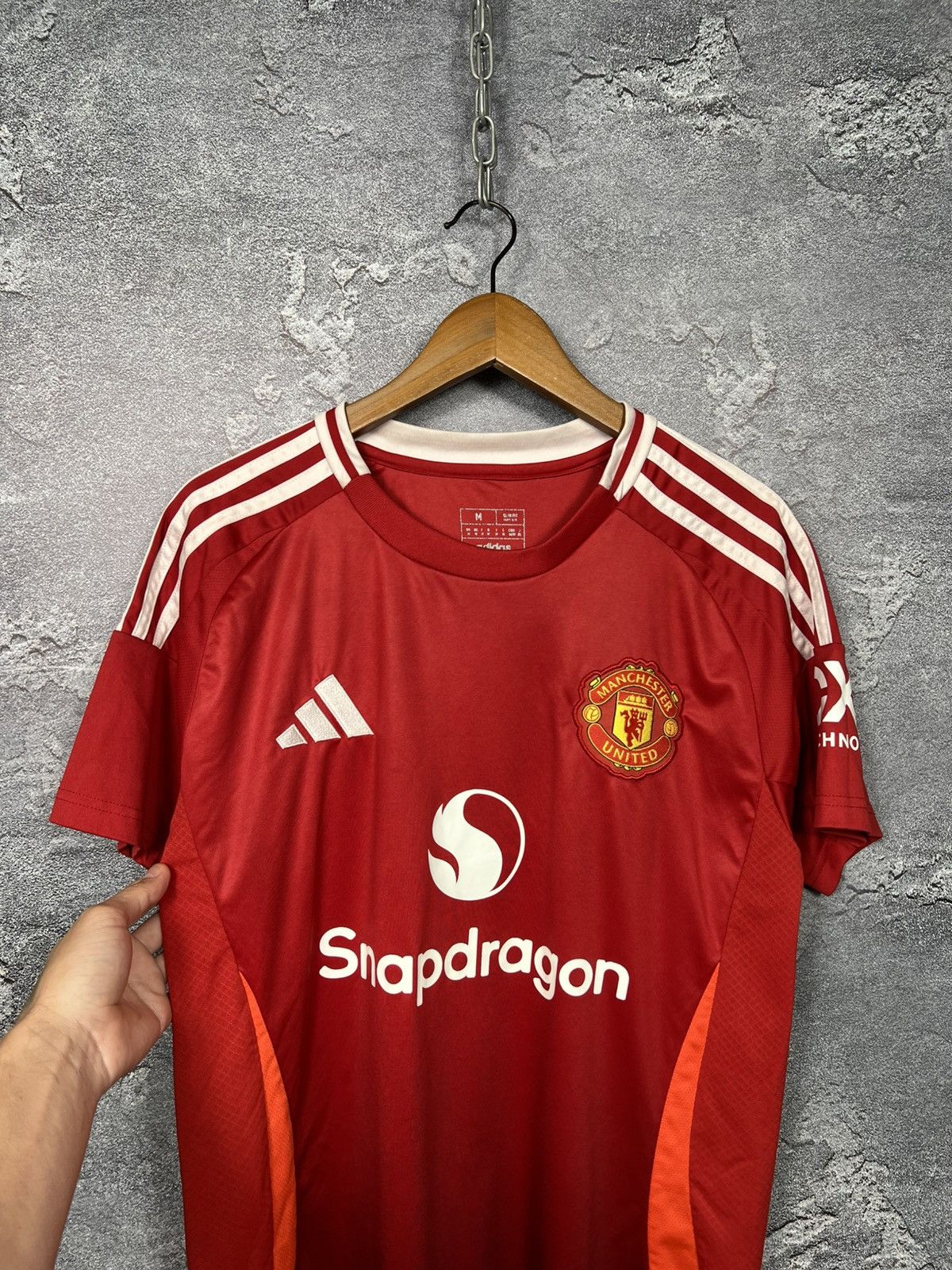 Adidas Adidas Manchester United 2024/25 Snapdragon Jersey Size M Size US M / EU 48-50 / 2 - 2 Thumbnail