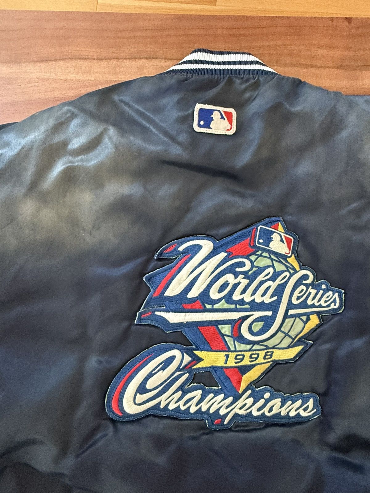 Starter YANKEES STARTER VARSITY JACKET (L) Size US L / EU 52-54 / 3 - 4 Thumbnail