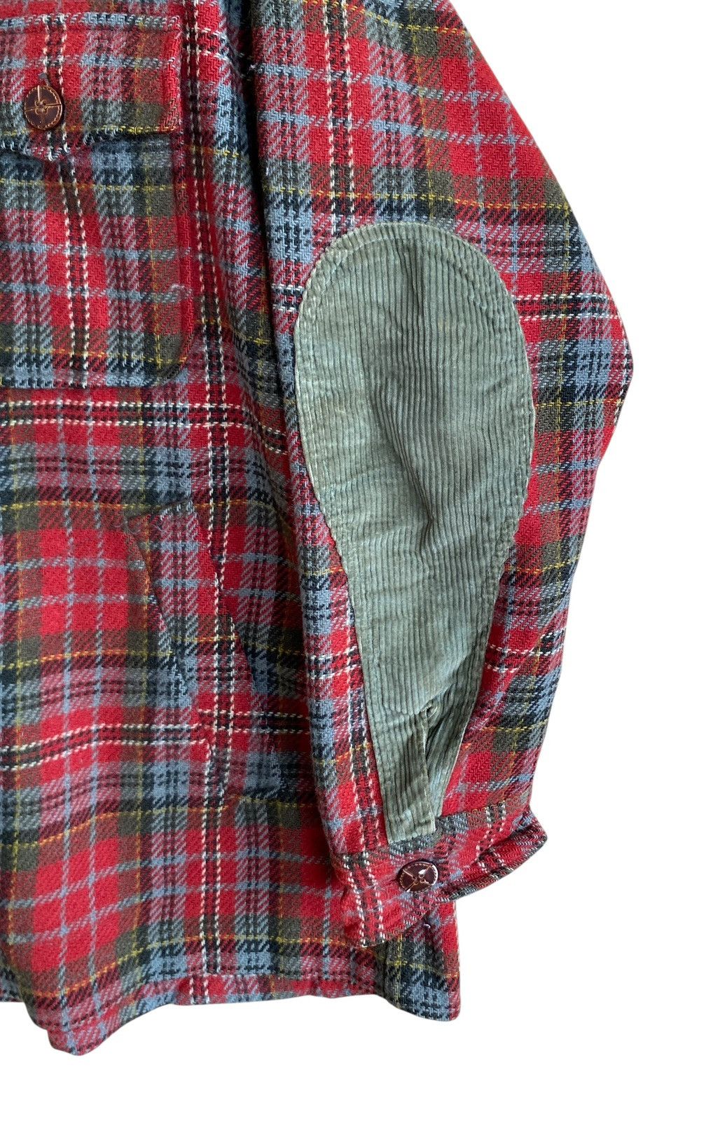 Pendleton Rare Vintage Lobo By Pendelton Checkered Wool Hoodie 1970s Size US XL / EU 56 / 4 - 7 Thumbnail