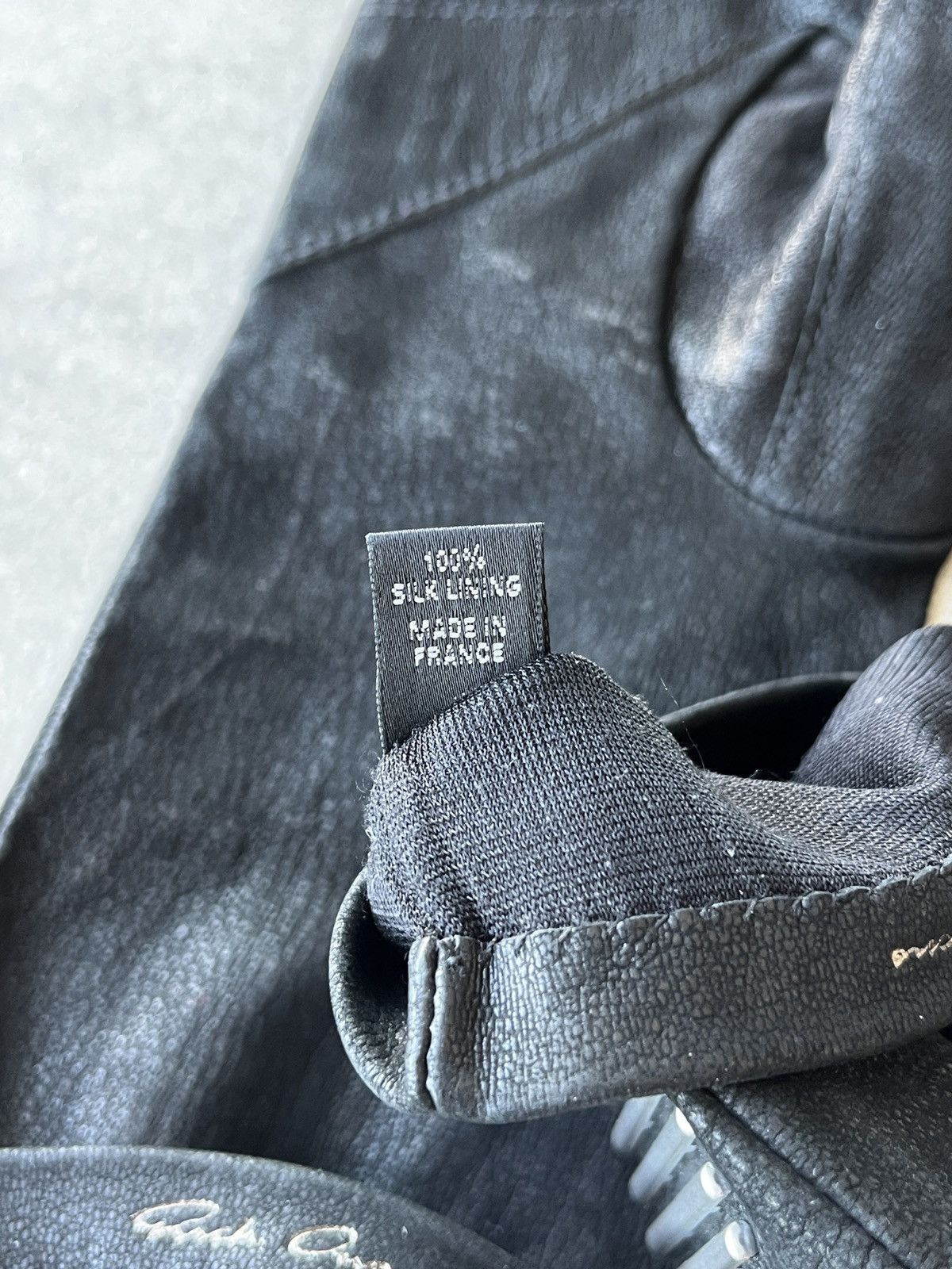 Rick Owens Rick Owens Goatskin Leather Gloves (unisex) Size ONE SIZE - 9 Thumbnail