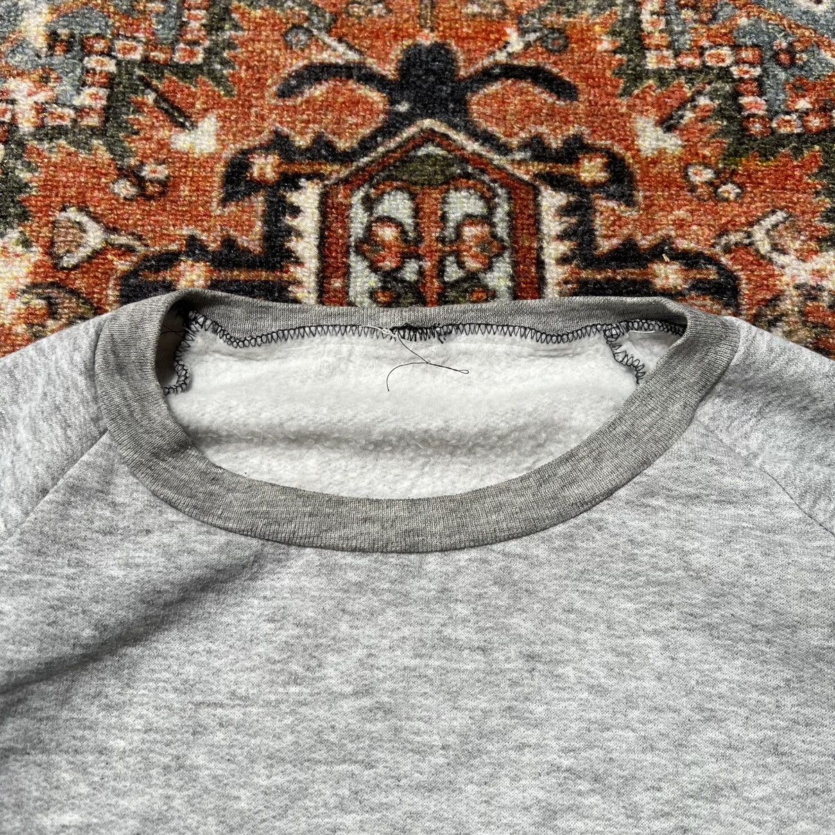 Hanes Vintage Raglan Crewneck Boxy Essential Sweatshirt Size M / US 6-8 / IT 42-44 - 4 Thumbnail