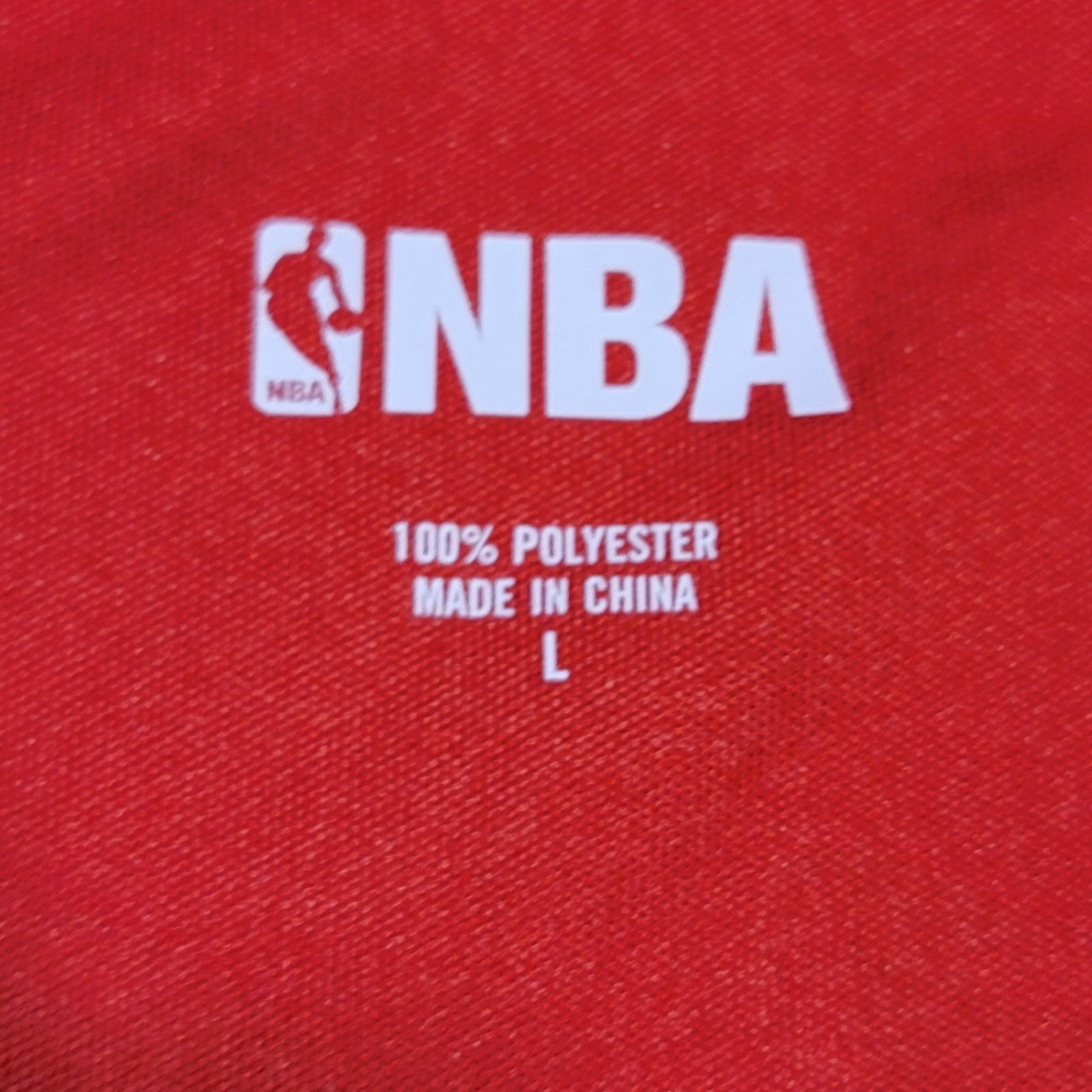 NBA NBA Red V-Neck Tee Houston Rockets "13 Harden" - Size Large* Size L / US 10 / IT 46 - 5 Thumbnail