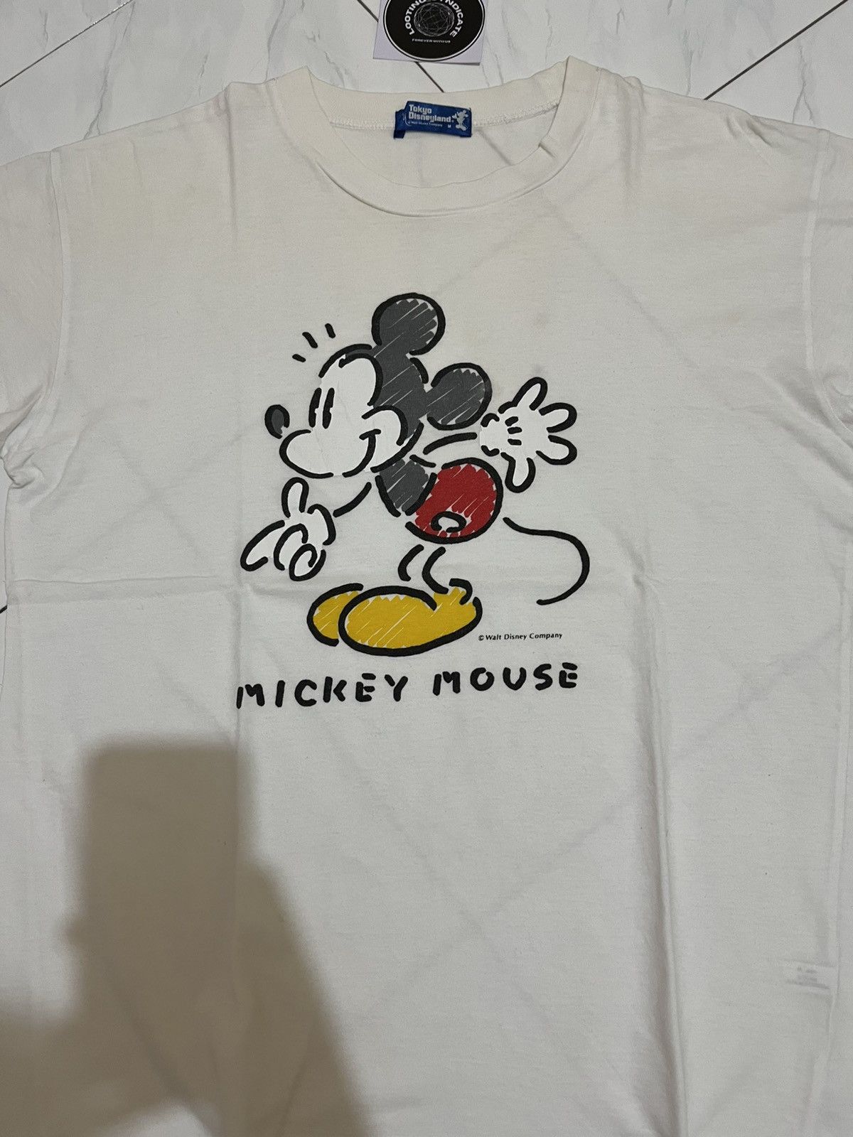 Vintage Tokyo Disneyland Mickey Mouse Tee