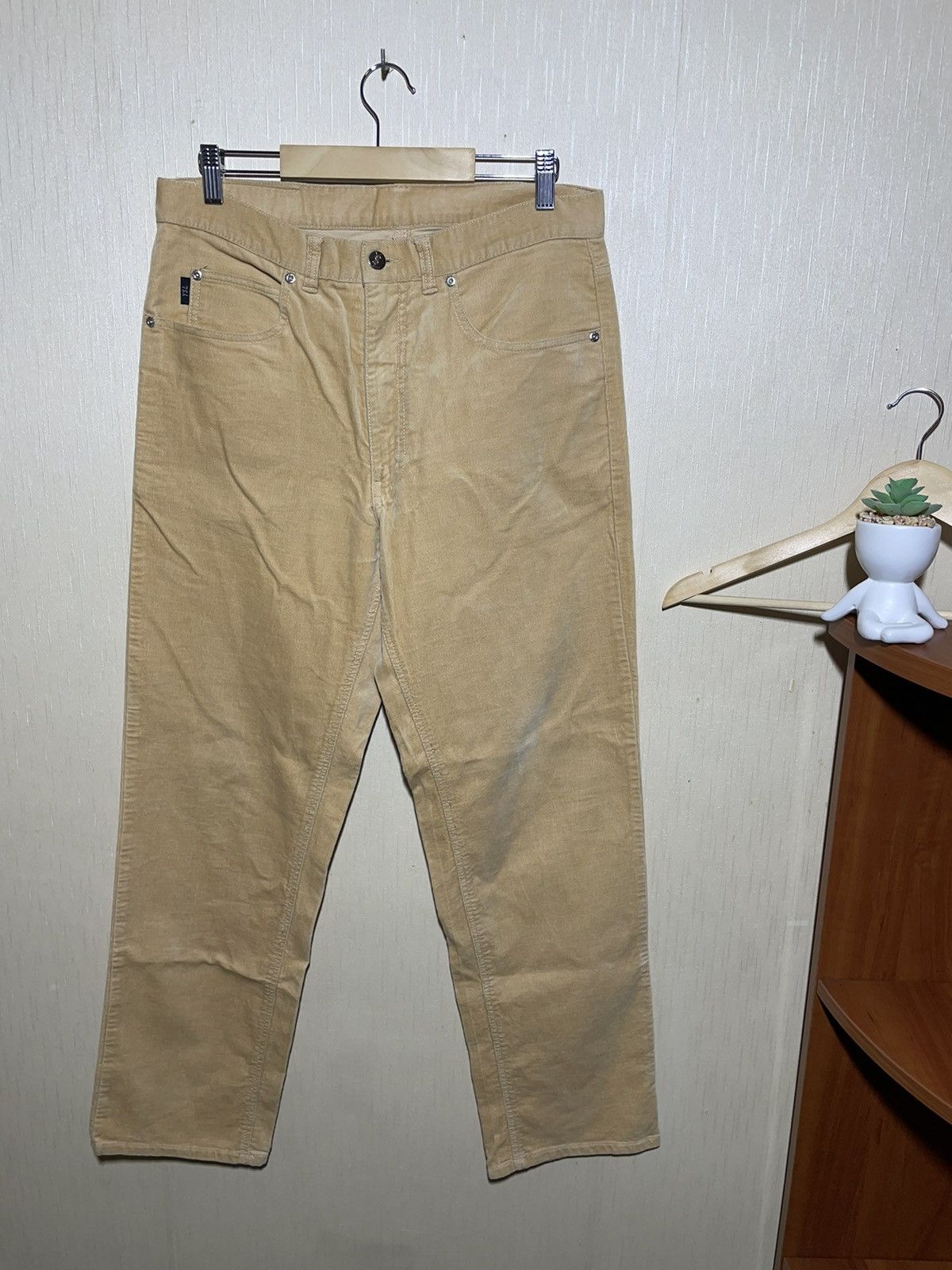 Vintage × Yves Saint Laurent Yves Saint Laurent corduroy vintage rare pants streetwear Size US 34 / EU 50 - 2 Thumbnail