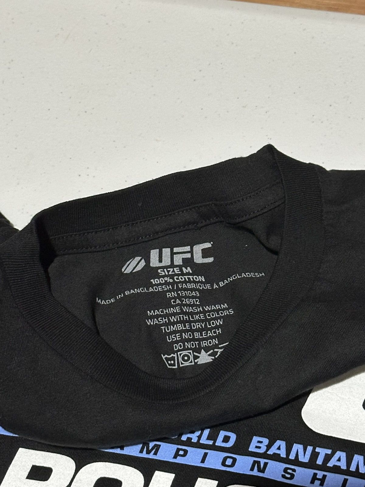 UFC Vtg y2k UFC 170 Rhonda Rousey vs McMann Event Promo T-shirt Size US M / EU 48-50 / 2 - 6 Thumbnail
