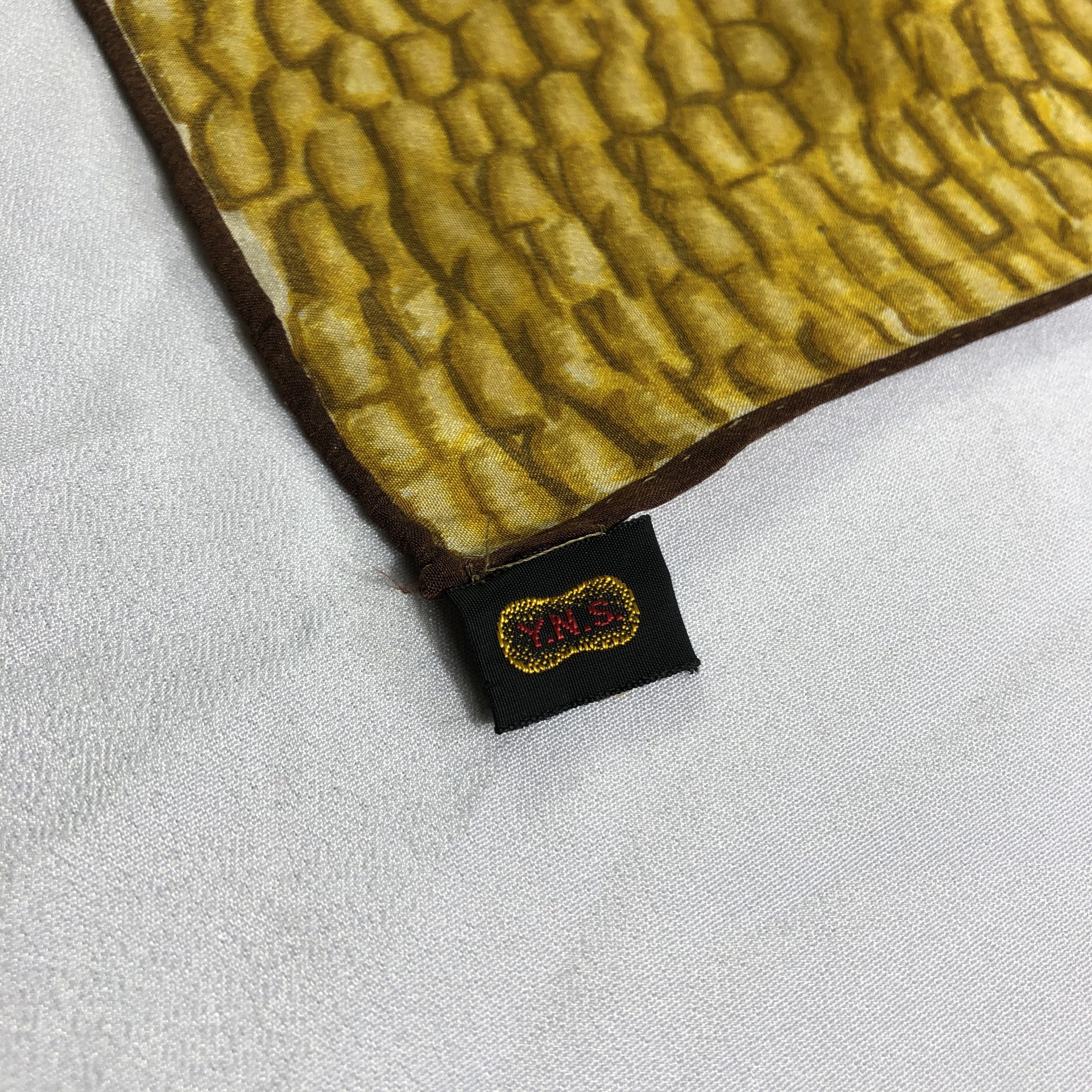 Vintage Vintage Y.N.S. Silk Scarf Size ONE SIZE - 5 Thumbnail