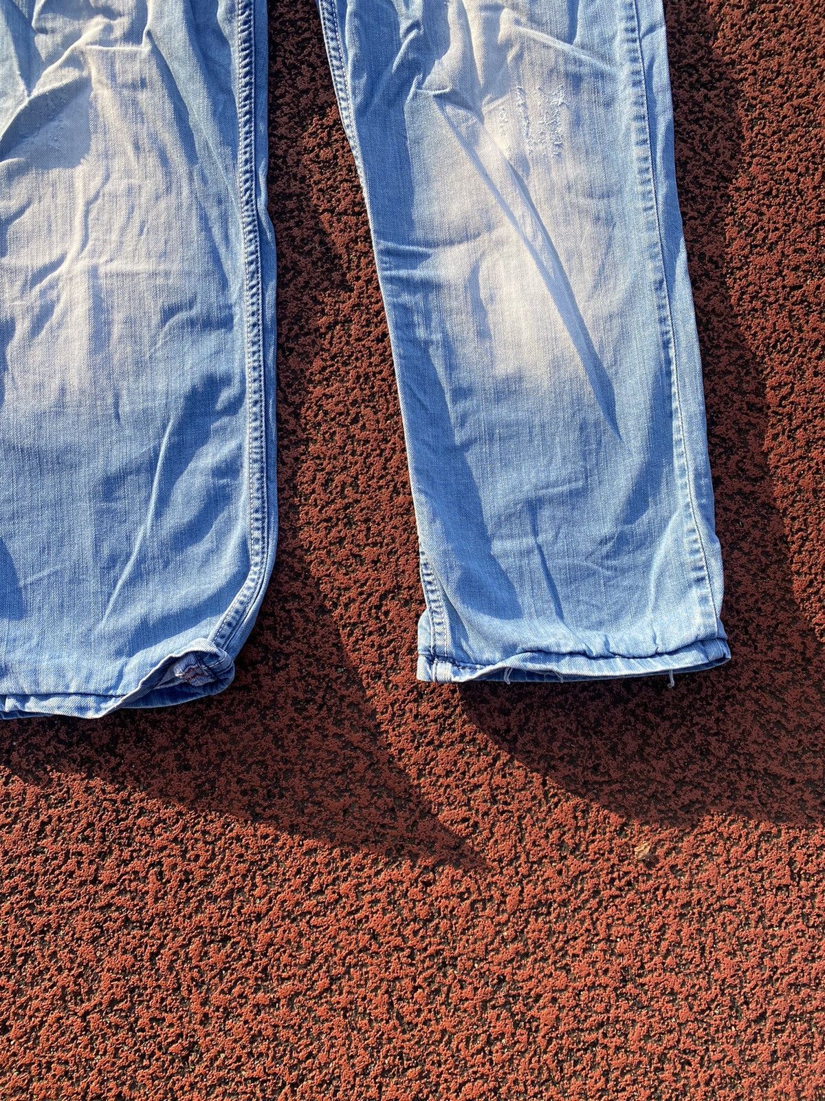 Dsquared2 × Vintage Dsquared Vintage Jeans BigLogo Light Blue M Streetwear Denim Size US 28 / EU 44 - 8 Thumbnail