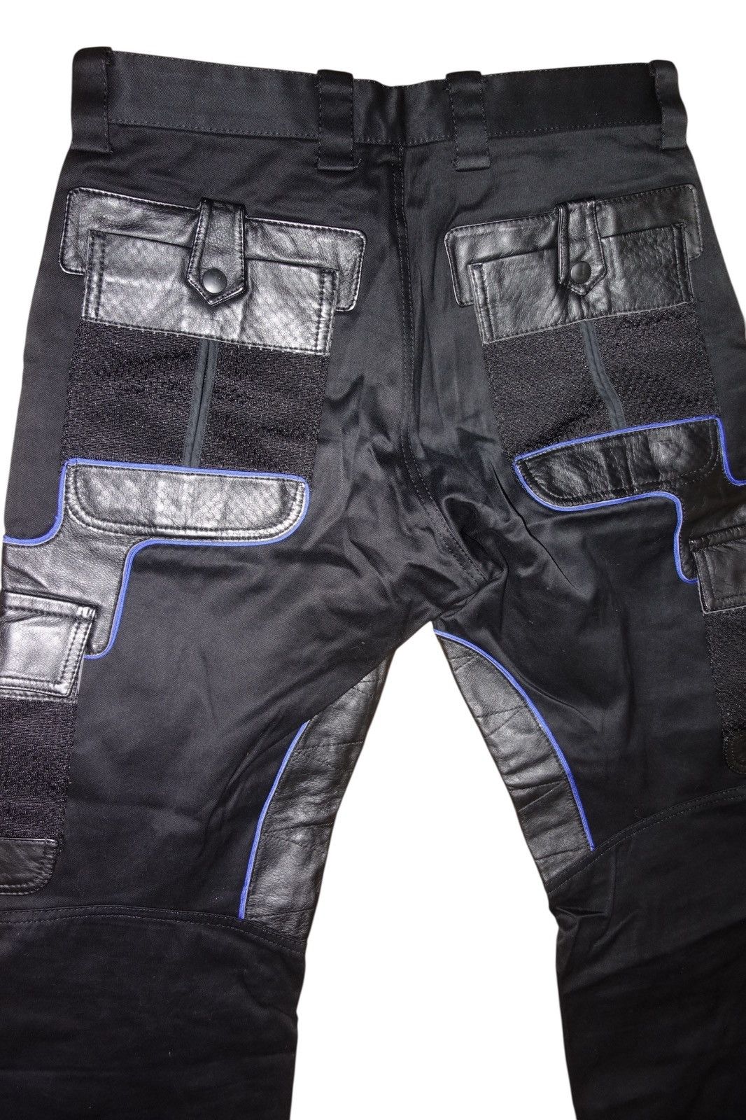 Issey Miyake Issey Miyake cargo leather biker pants Size US 32 / EU 48 - 3 Thumbnail
