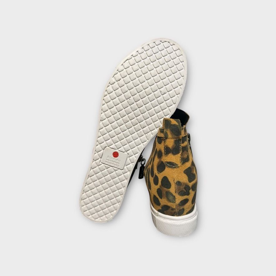 Blondo NEW Waterproof Hidden Wedge Suede Sneaker Boots Leopard 7 NW Size US 7 / IT 37 - 3 Thumbnail