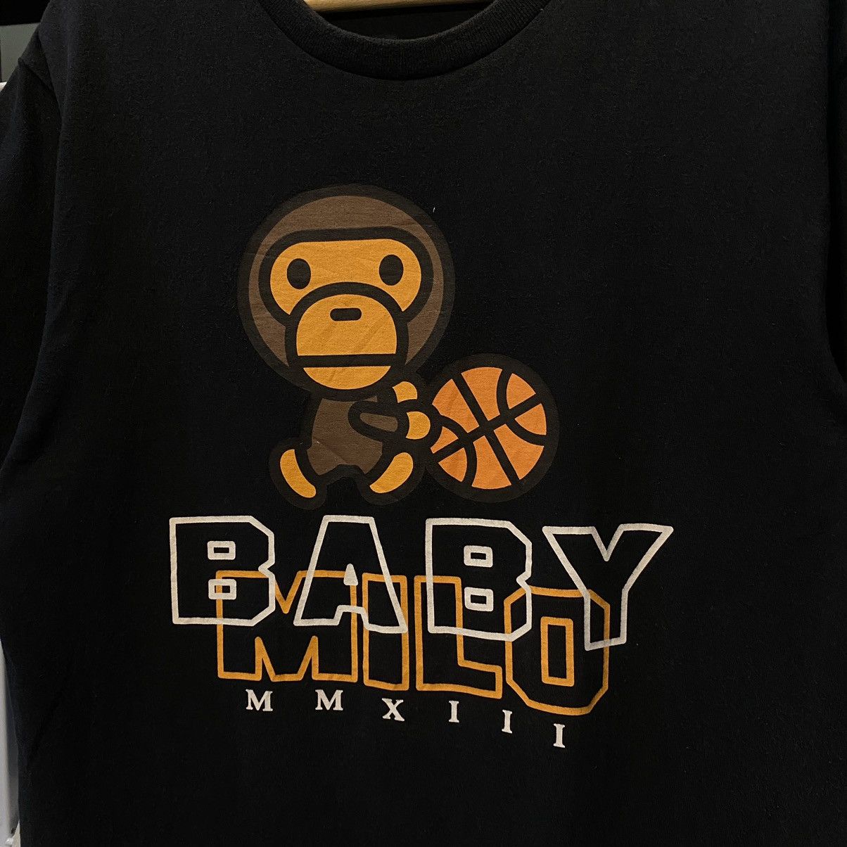 Bape Bape OG Baby Milo Basketball Tee Size US M / EU 48-50 / 2 - 5 Thumbnail