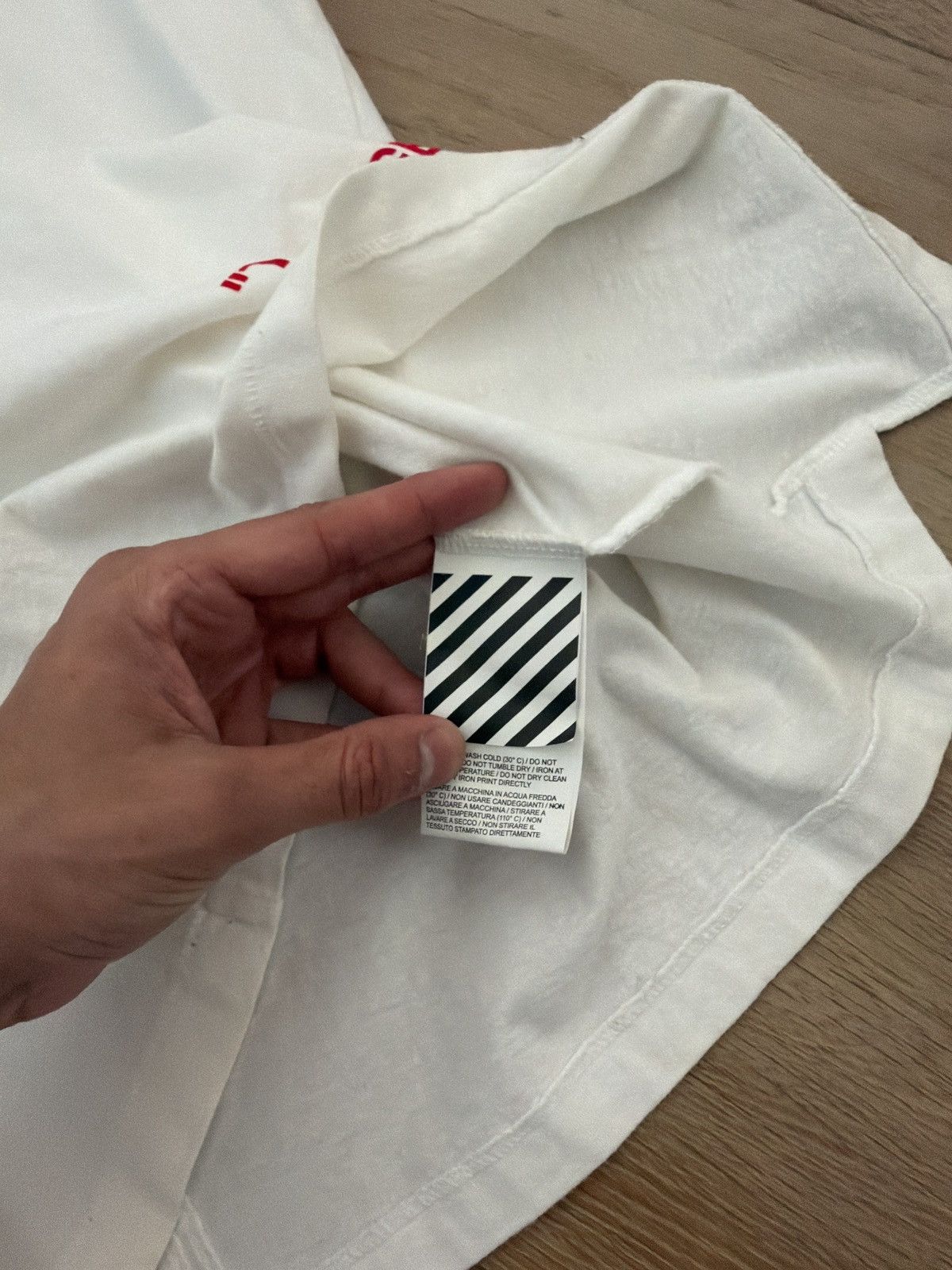 Off-White Offwhite white teenager tshirt size medium Size US M / EU 48-50 / 2 - 4 Thumbnail
