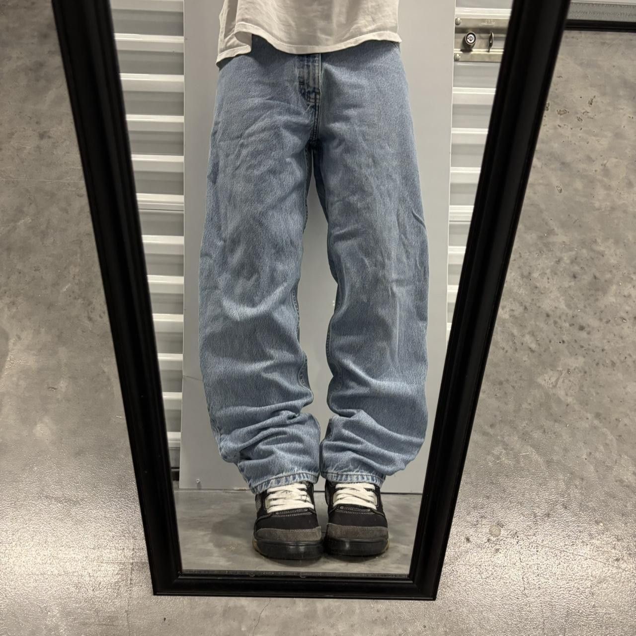 Calvin Klein × Vintage Crazy Vintage Y2K/2000s Light Wash Calvin Klein Essential Denim Jeans! Size US 30 / EU 46 - 1 Thumbnail