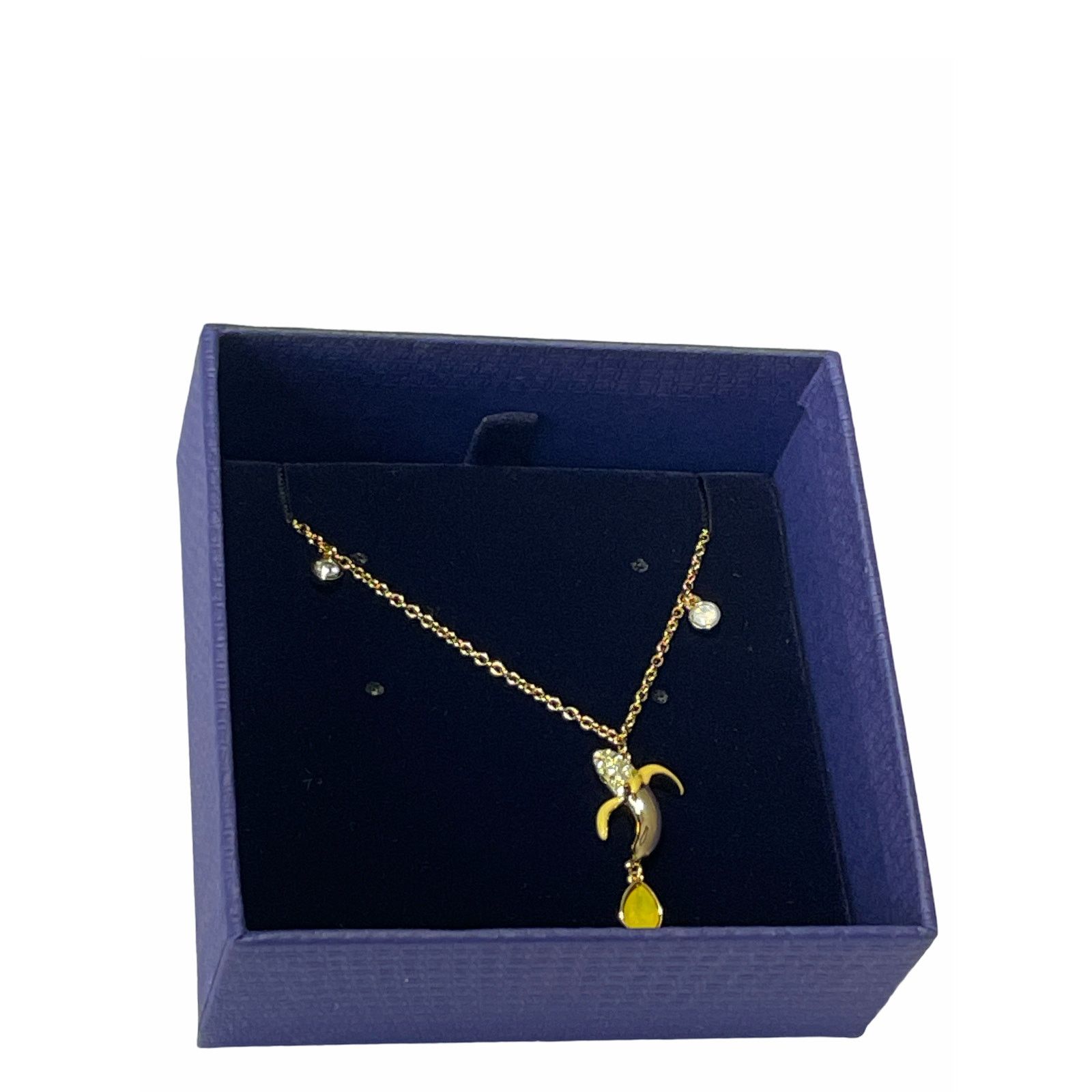 Swarovski Swarovski Banana Pendant Gold-tone plated Necklace Size ONE SIZE - 4 Thumbnail