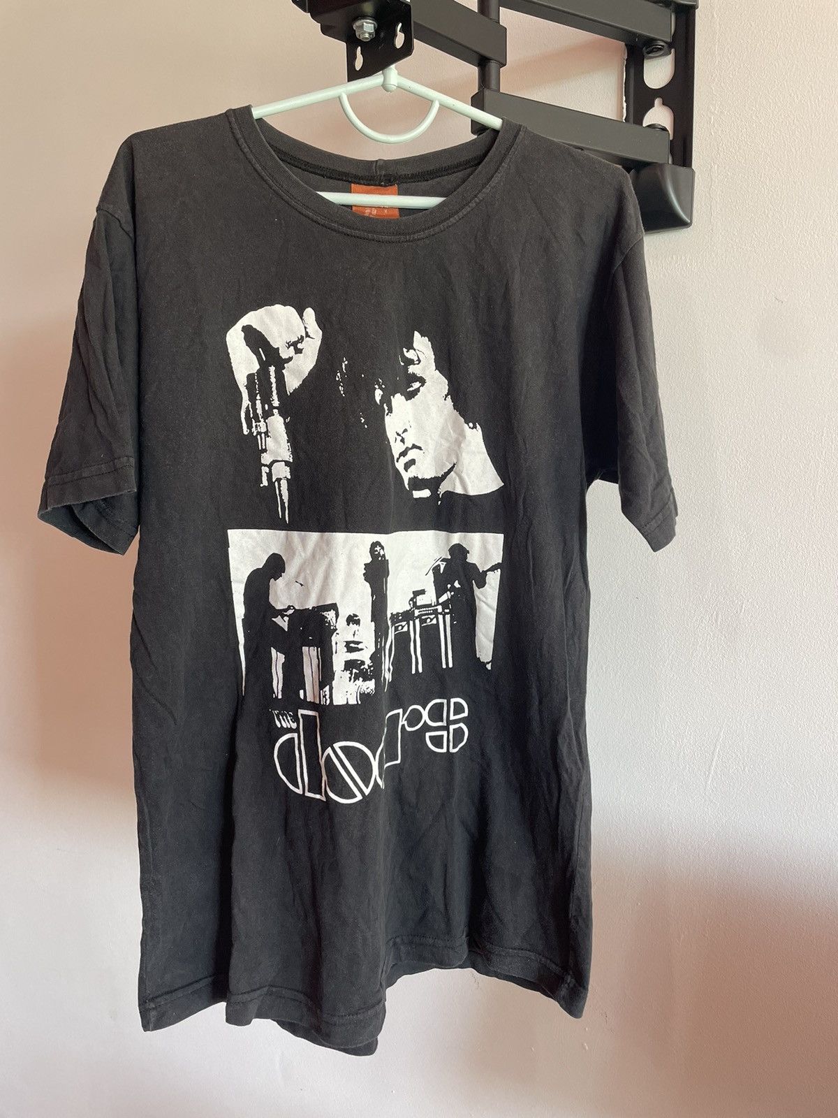 Band Tees × Vintage Vintage 80s The Doors Jim Morrison T Shirt Band Tee Size US M / EU 48-50 / 2 - 1 Thumbnail