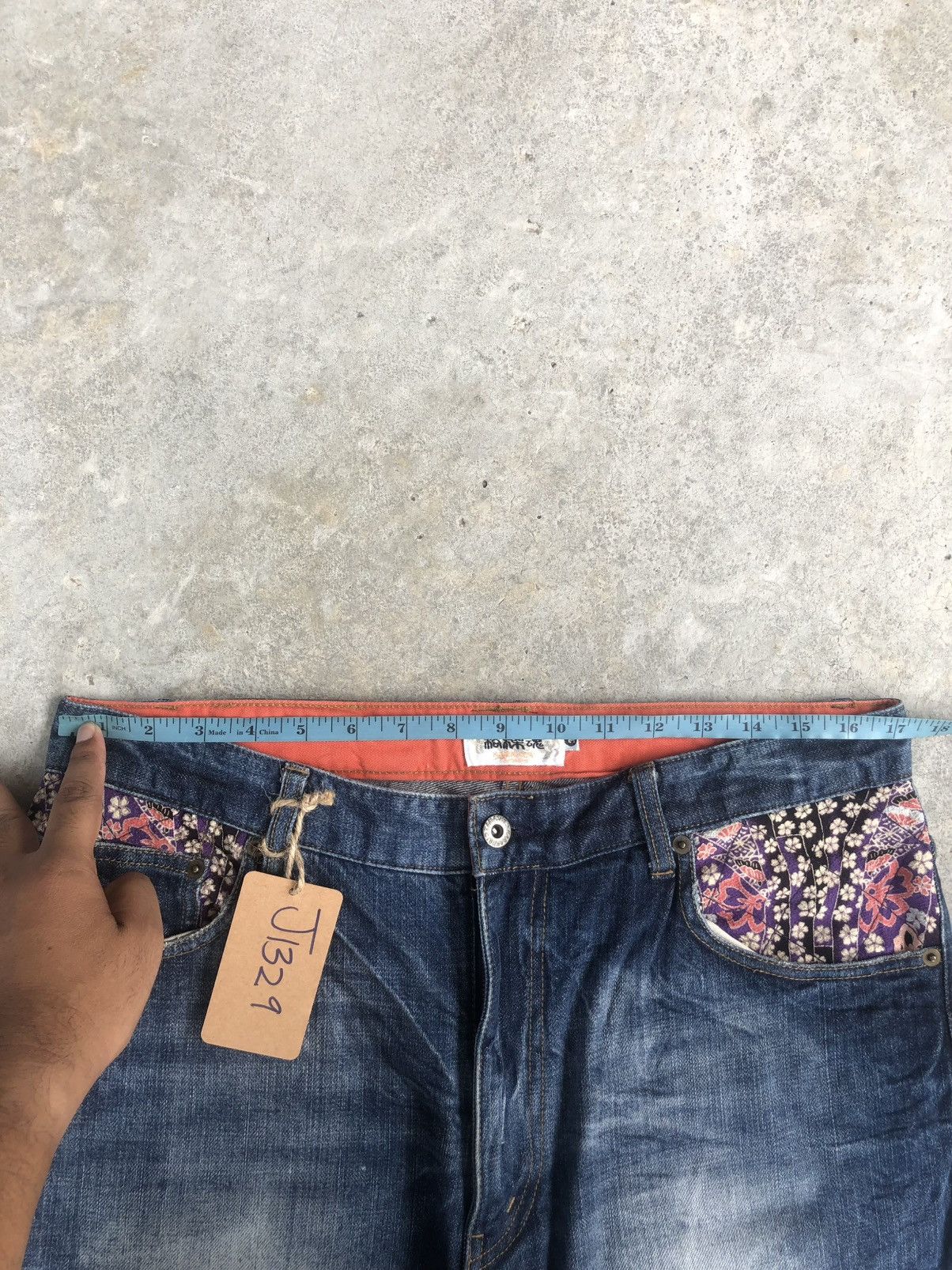 Karakuri Tamashii Karakuri Tamashii Embroidered Jeans Distressed Size US 34 / EU 50 - 25 Thumbnail