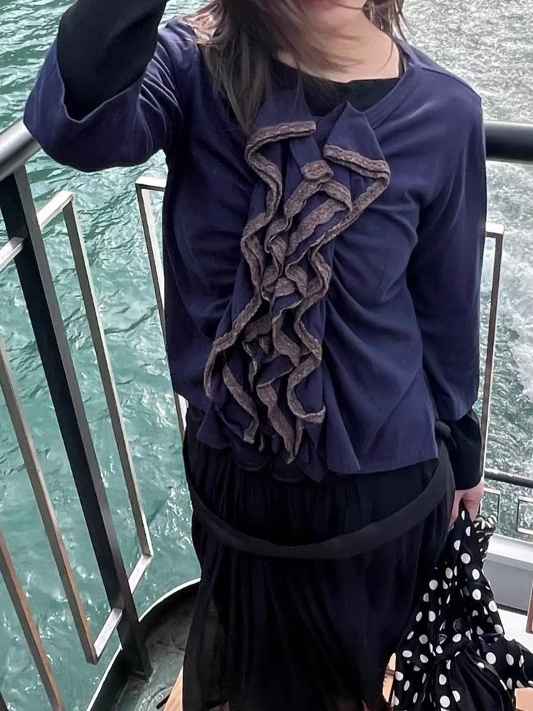 Comme des Garcons Comme Des Garcons Pleated cardigan 2504-Nextarrow Size S / US 4 / IT 40 - 4 Thumbnail