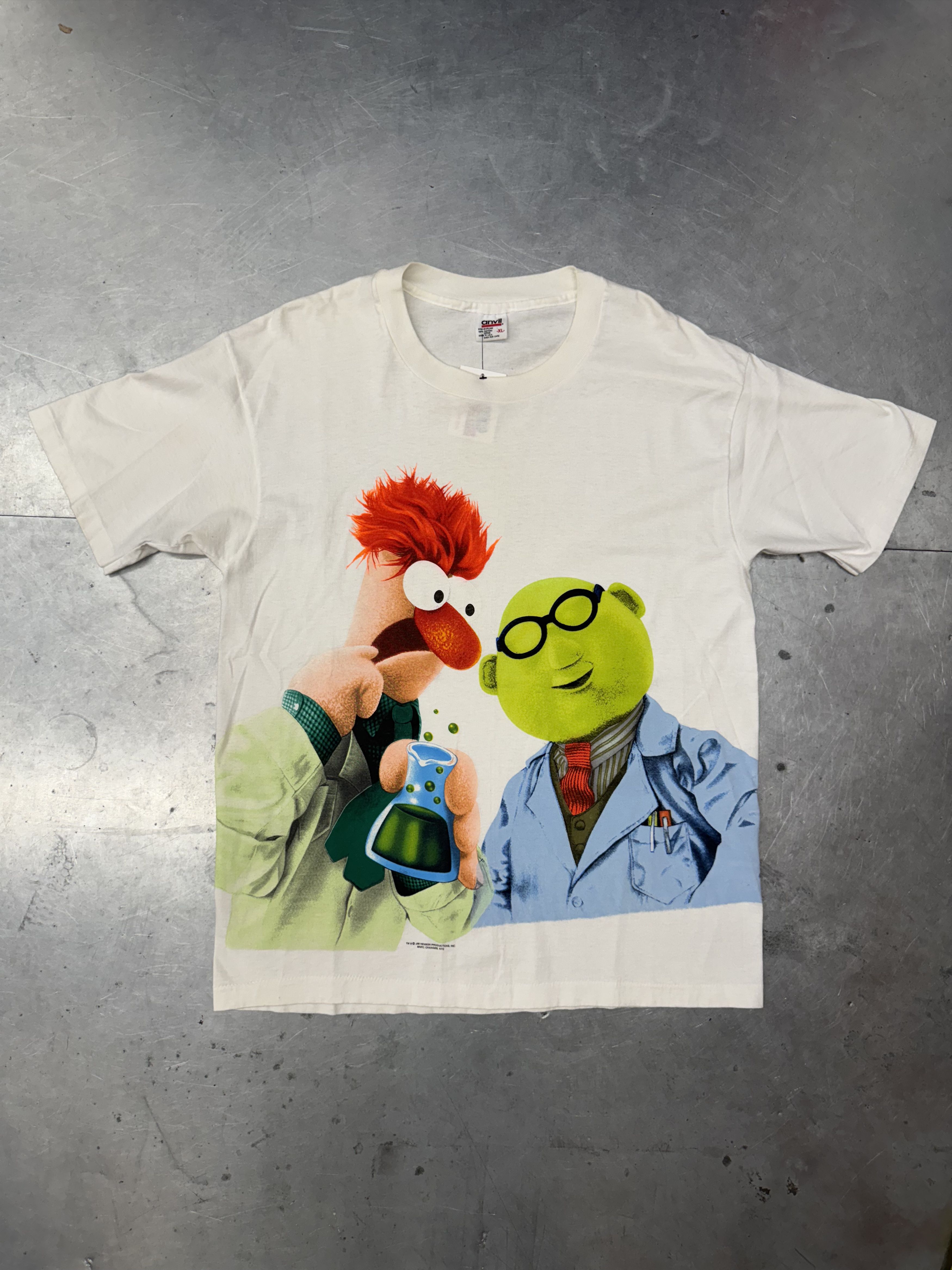 Anvil Vintage Muppets Tshirt Size US XL / EU 56 / 4 - 1 Thumbnail
