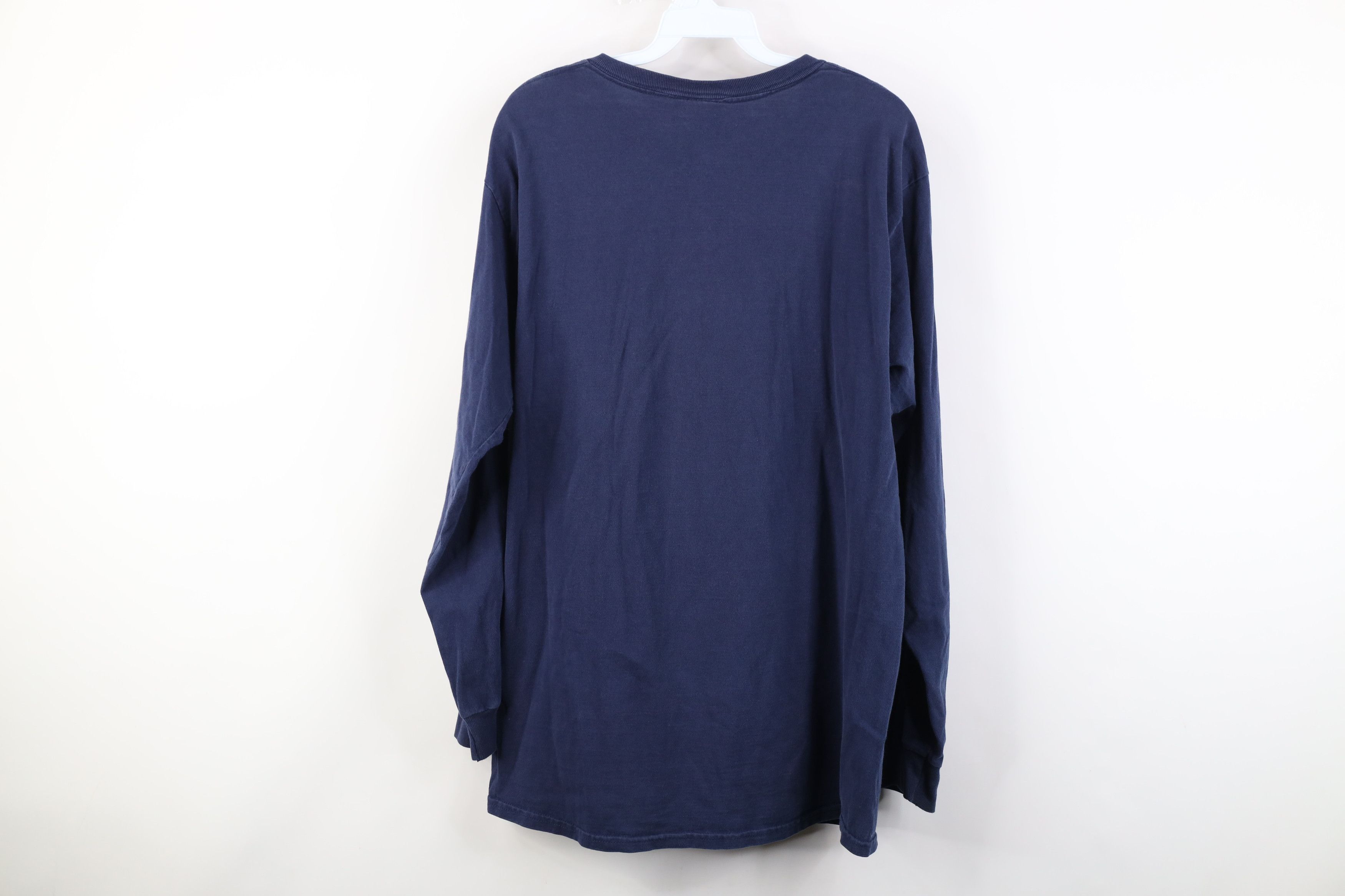 Vintage Vintage 90s St Louis Blues Hockey Long Sleeve T-Shirt Blue Size US L / EU 52-54 / 3 - 13 Thumbnail