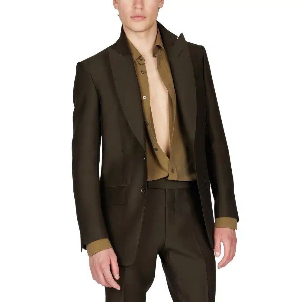 Tom Ford o1w1db10125 JHAP04 Jacket in Brown Size US M / EU 48-50 / 2 - 2 Thumbnail