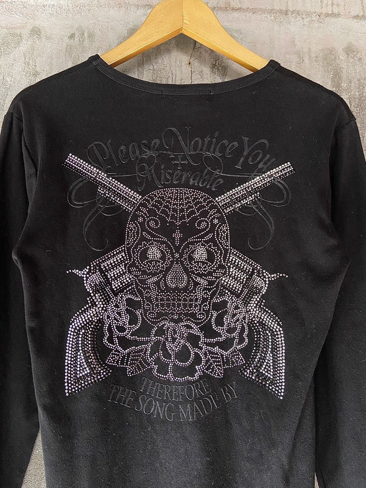 In The Attic GROWTH BY IN THE ATTIC SKULL POEM LONG SLEEVE Size US S / EU 44-46 / 1 - 3 Thumbnail