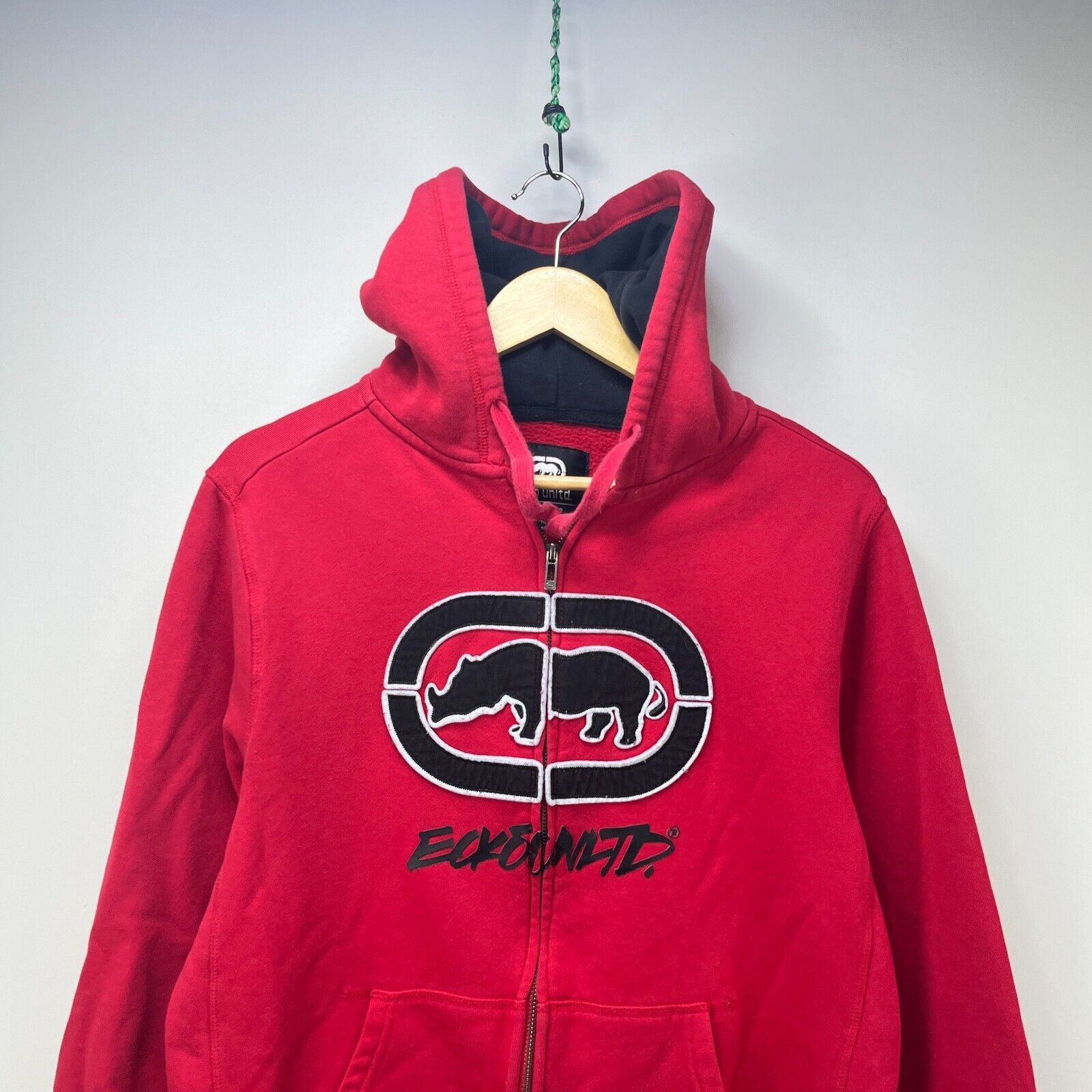 Vintage Vintage Y2K Echo UNLTD Zip Up Hoodie Baggy Medium Skater Size US M / EU 48-50 / 2 - 2 Thumbnail