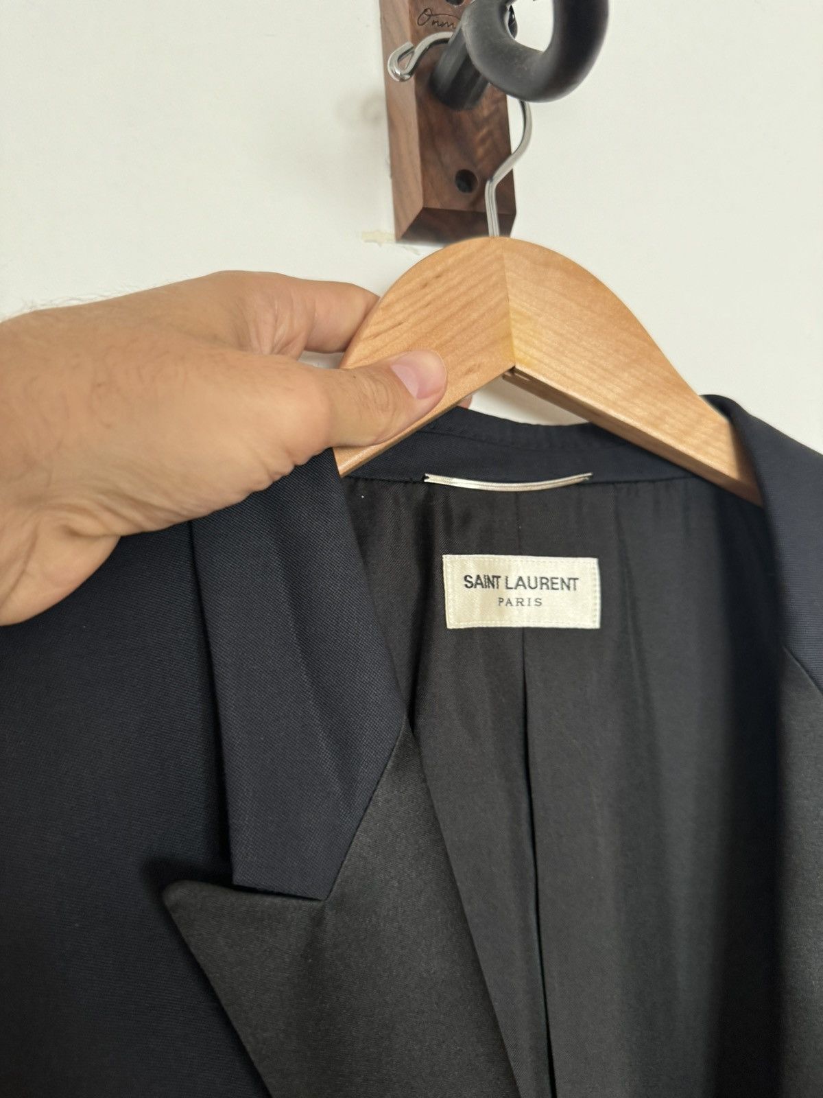 Saint Laurent Paris Peaked lapel le smoking Size 52R - 12 Thumbnail