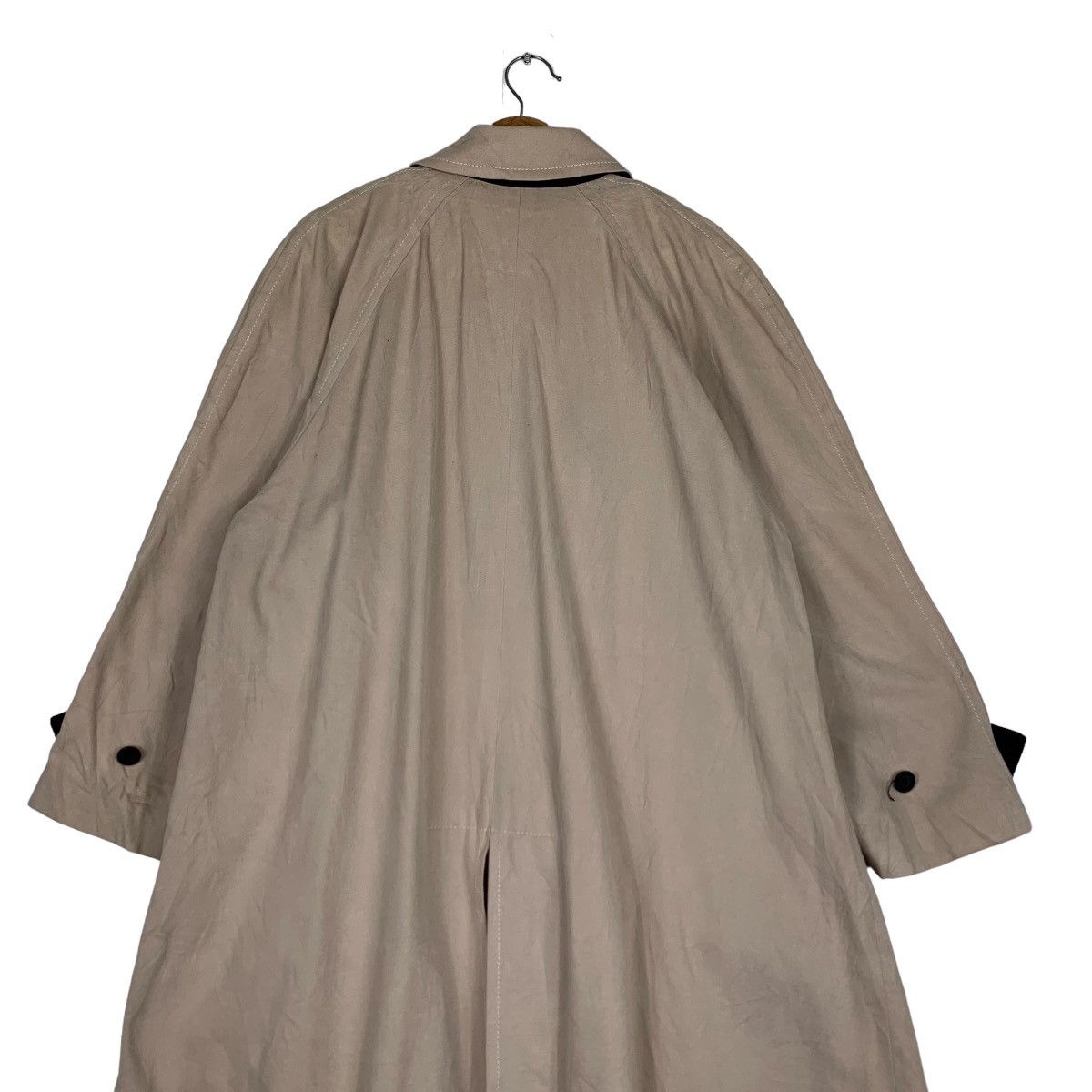 Japanese Brand MONDRIAN. Italy Double Breasted Long Coat #0409-C19 Size US L / EU 52-54 / 3 - 8 Thumbnail