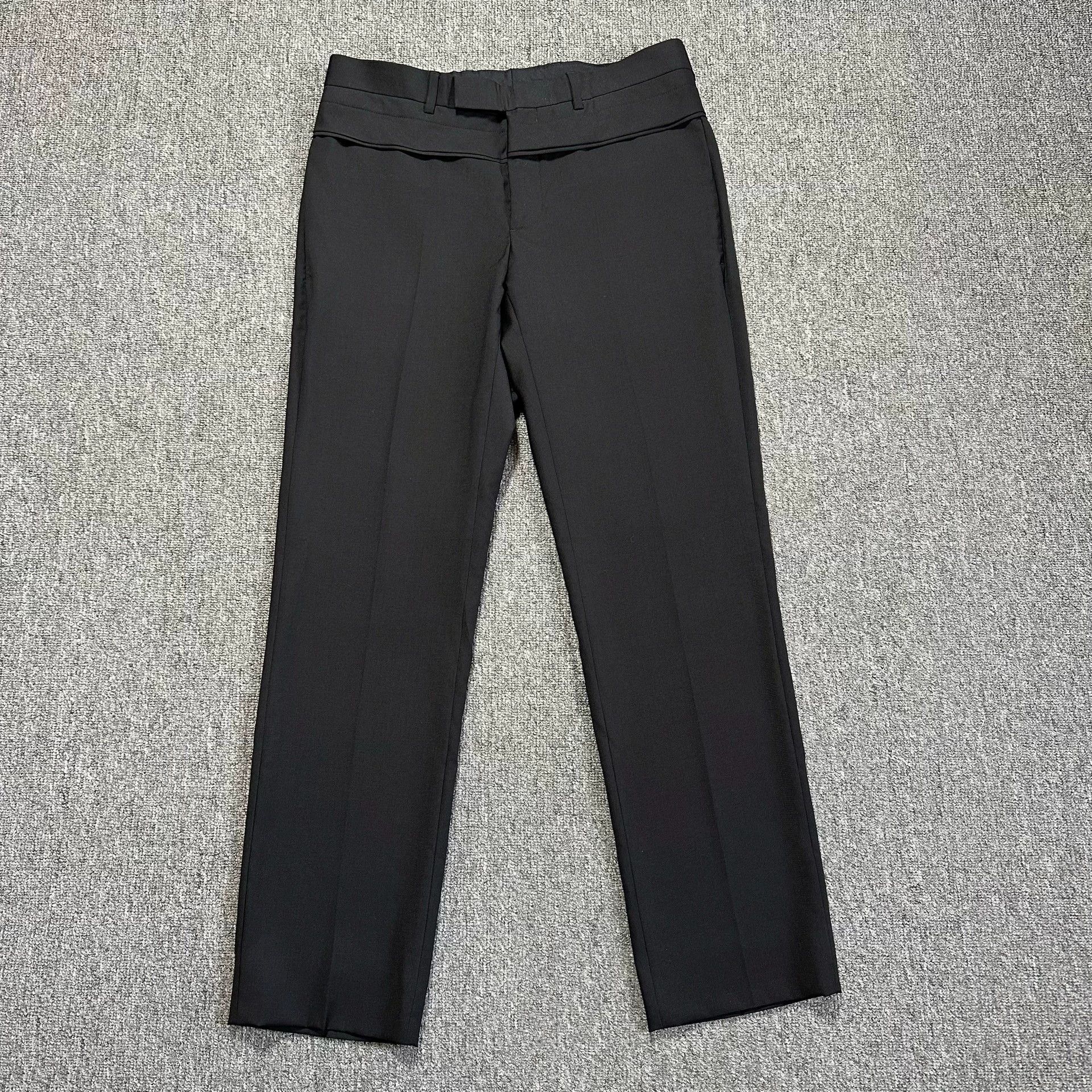 Dior Dior Double Layer Wool Pants for Runway Size US 26 / EU 42 - 1 Thumbnail