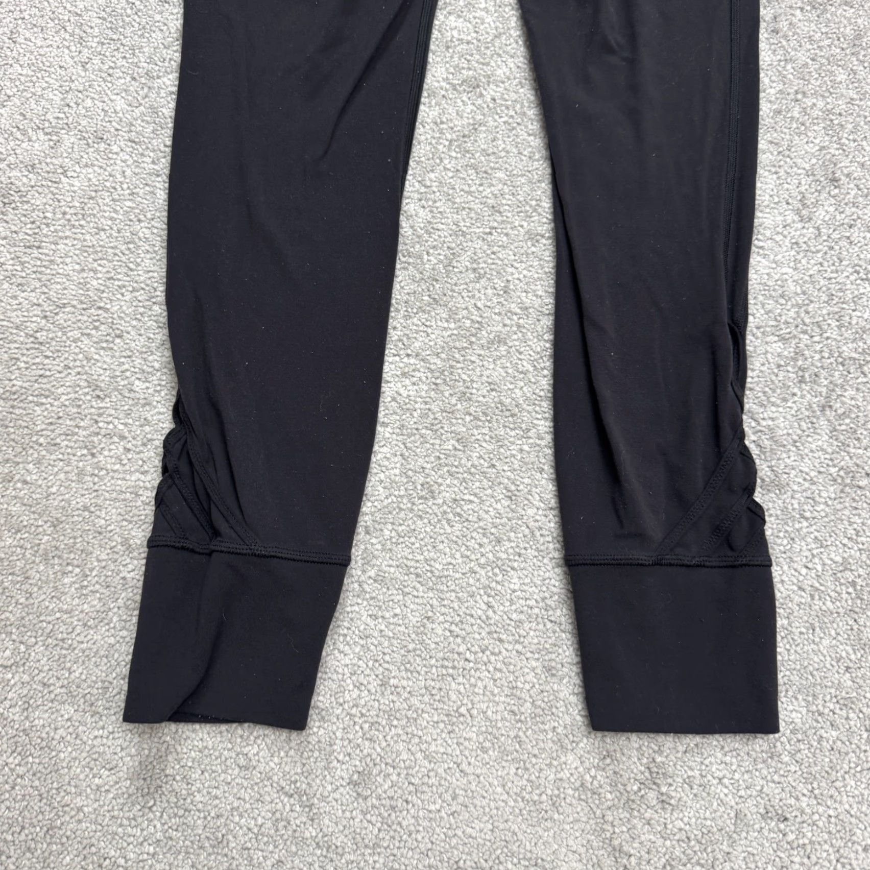 Lululemon Lululemon All The Right Places Crop II Leggings Women's 6 Black High Rise Activewear Yoga Run Gym Size 28" / US 6 / IT 42 - 3 Thumbnail