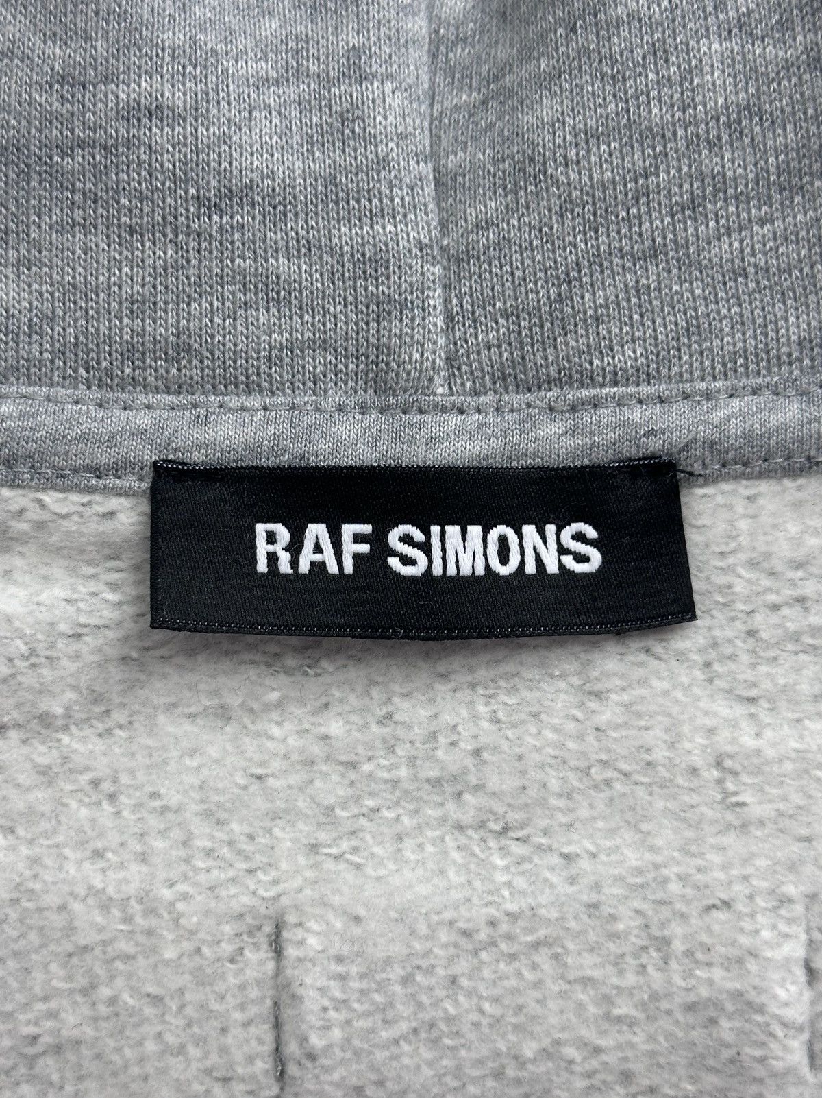 Raf Simons Raf Simons Hoodie Gray Small Size US S / EU 44-46 / 1 - 2 Thumbnail