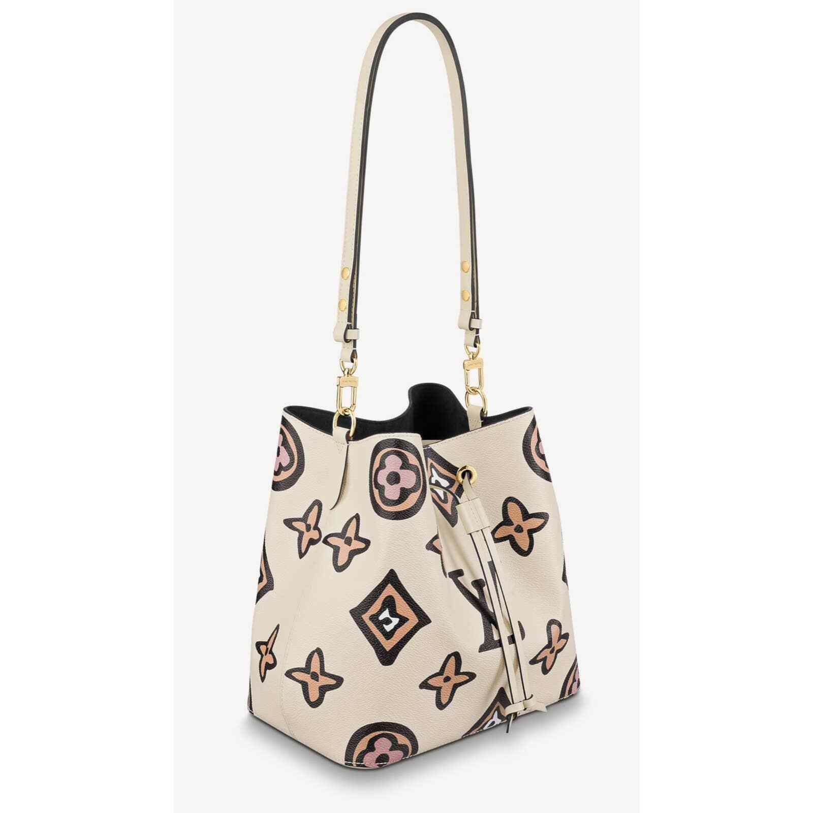 Louis Vuitton Louis Vuitton MM Cream Monogram Logo Shoulder Crossbody Bag Size ONE SIZE - 3 Thumbnail