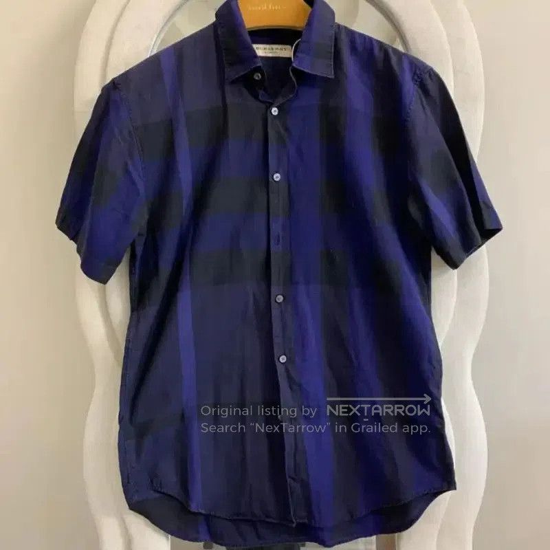 Burberry Short Sleeve Cotton Shirt for Men.