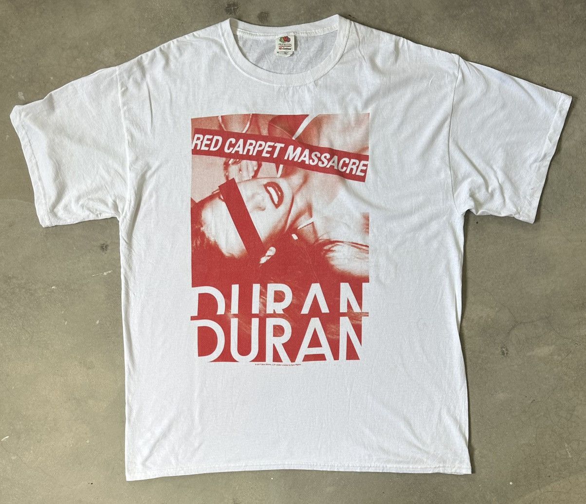 Band Tees VINTAGE DURAN DURAN RED CARPET MASSACRE TEE Size US XXL / EU 58 / 5 - 1 Thumbnail