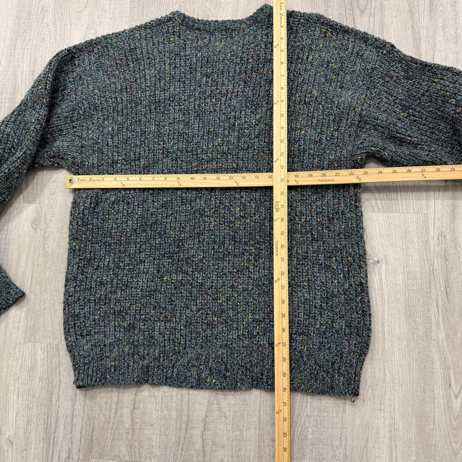 Vintage Vintage Peter England Knit Sweater Extra Large Speckle Size US XL / EU 56 / 4 - 8 Thumbnail