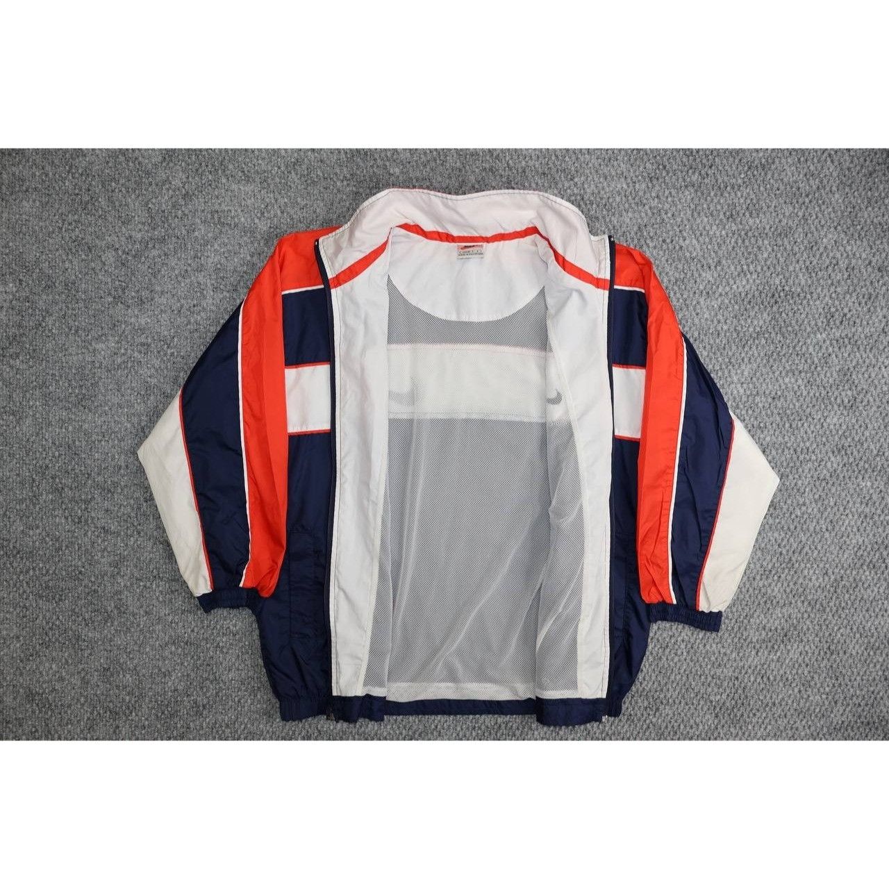 Nike Nike Sportswear Navy Red/White Strip Windbreaker Jacket Size US L / EU 52-54 / 3 - 4 Thumbnail