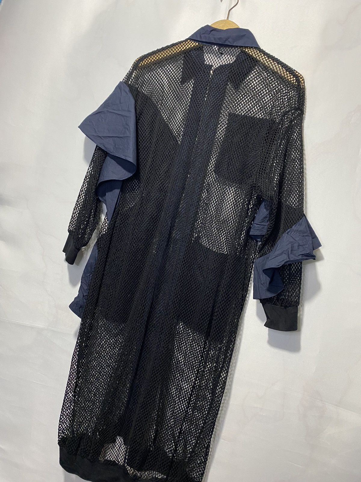Designer × Japanese Brand × Vintage Vintage C Yard knit mesh transparent Dress women Size L / US 10 / IT 46 - 1 Thumbnail