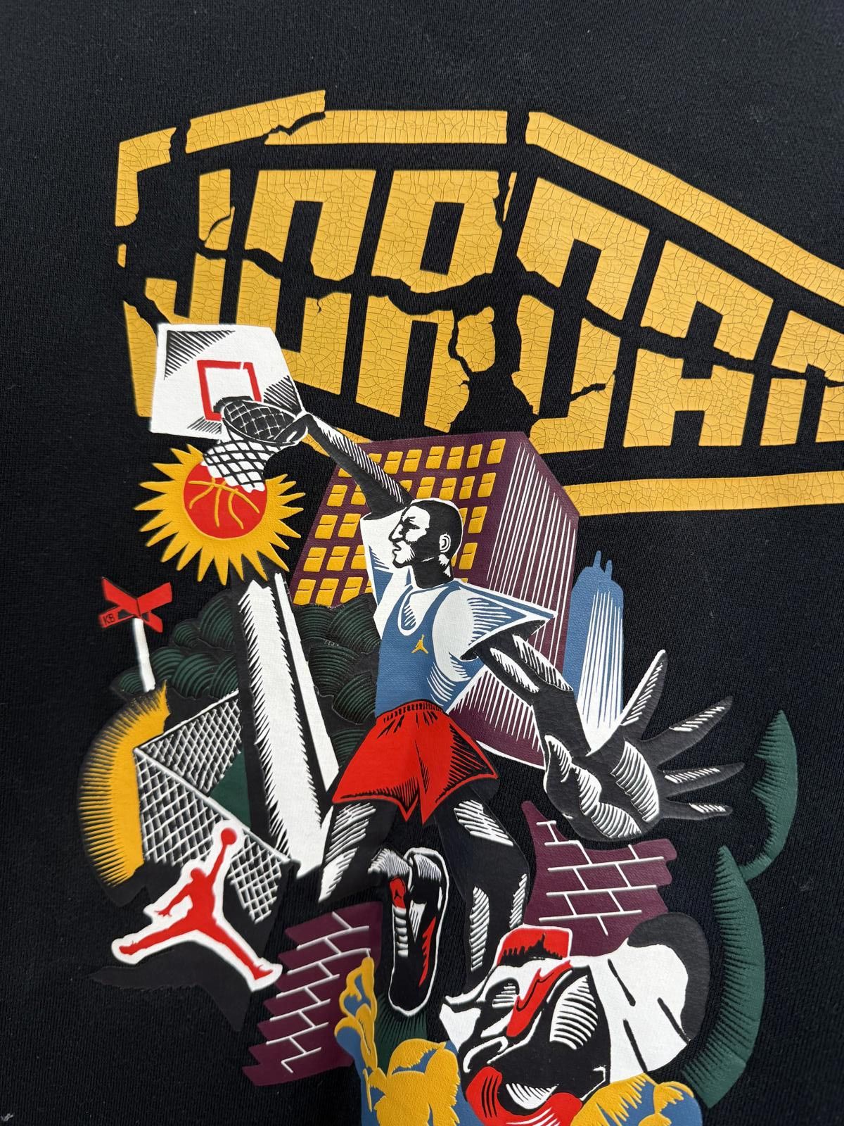 Jordan Brand Jordan Black Graphic Sweatshirt XL Size US XL / EU 56 / 4 - 3 Thumbnail