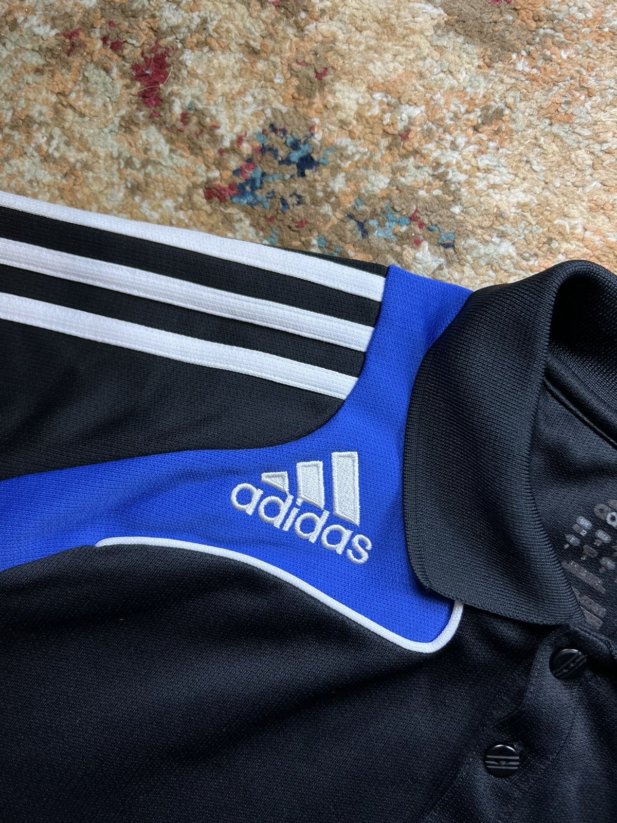 Adidas × Chelsea Soccer × Vintage 🦁 ADIDAS CHELSEA RETRO FOOTBALL SAMSUNG T-SHIRT Y2K Size US M / EU 48-50 / 2 - 4 Thumbnail