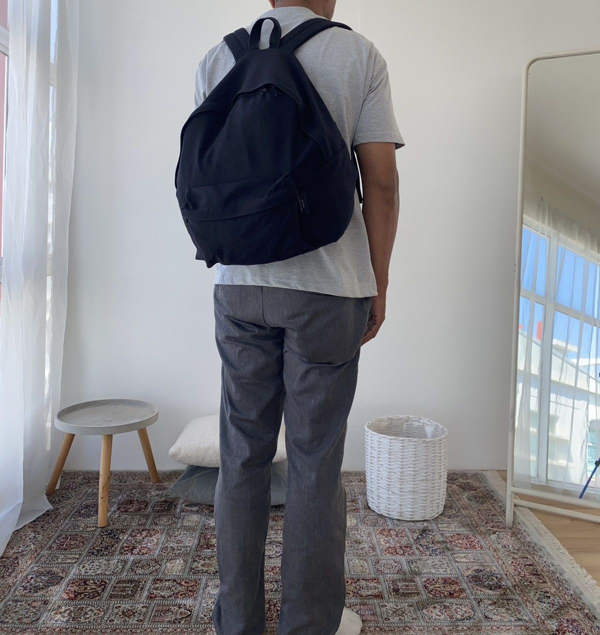 Comme des garcons fashion play backpack