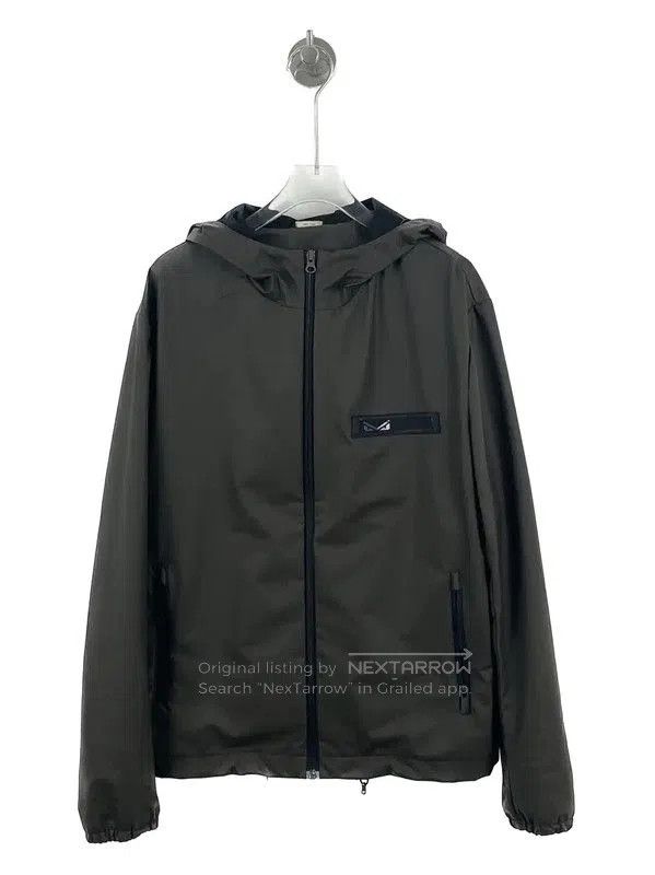 Fendi Fendi Men's Hooded Jacket in Green . Size US M / EU 48-50 / 2 - 1 Thumbnail