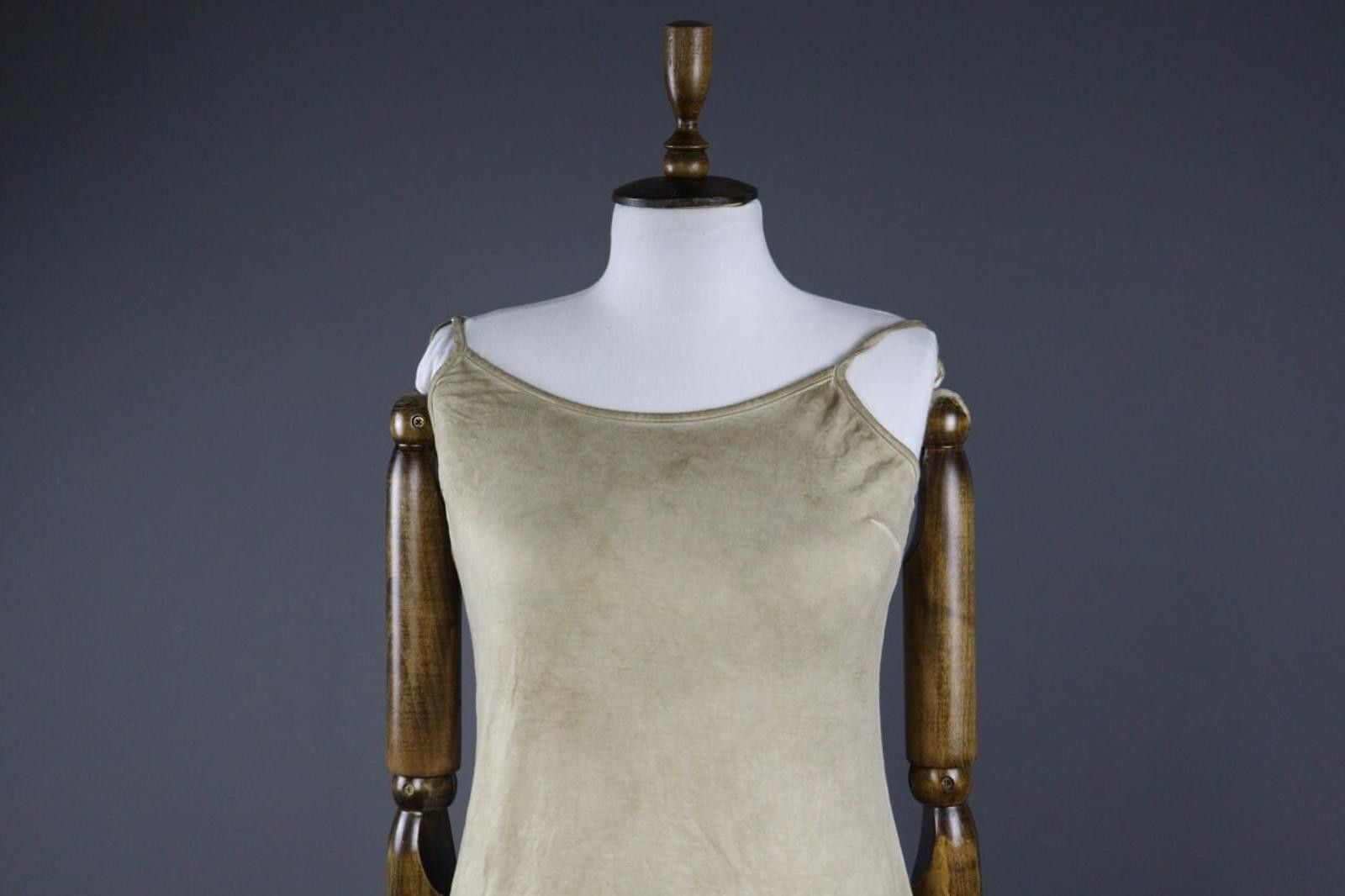 Designer Elisa Cavaletti Cream Viscose Boat Lace Trim Flip Dress Size M / US 6-8 / IT 42-44 - 3 Thumbnail