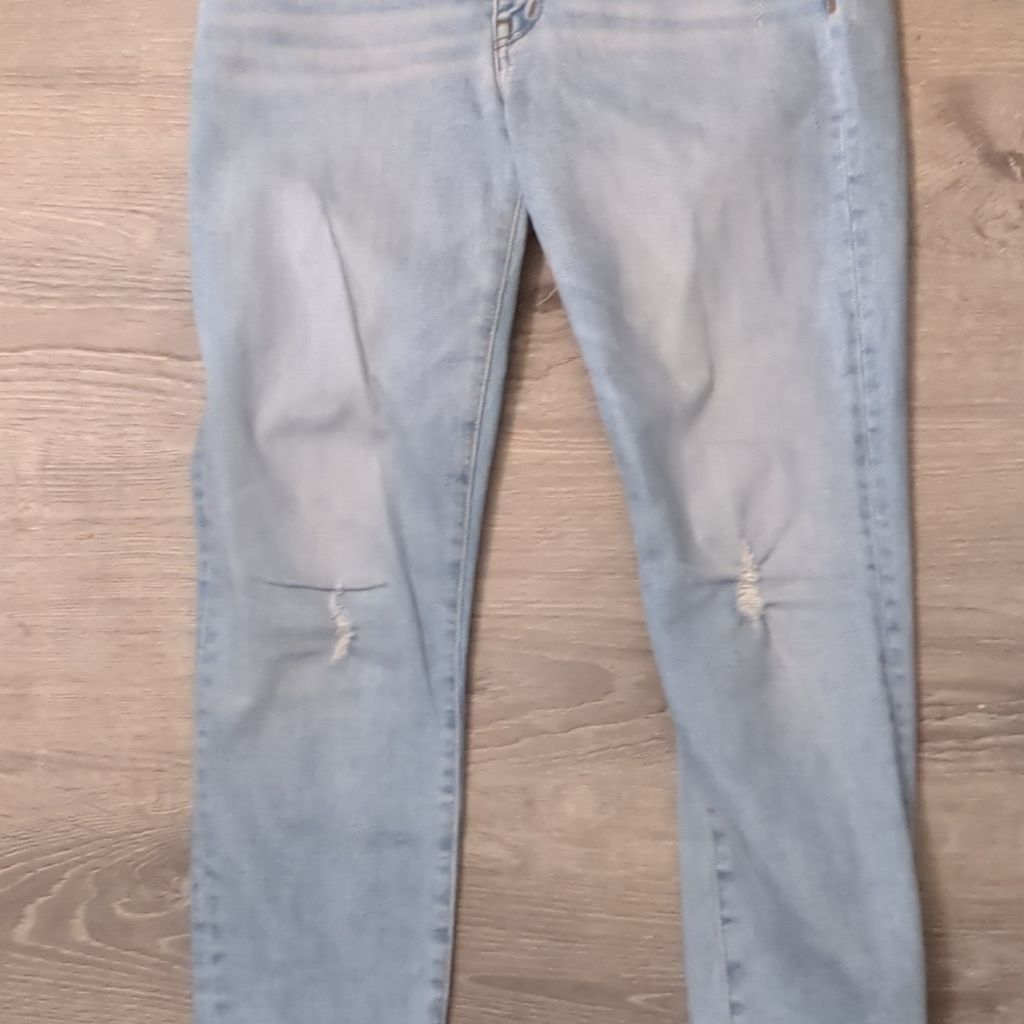 Madewell Madewell distressed 9" high rise skinny jeans size 29 Size 29" - 2 Thumbnail