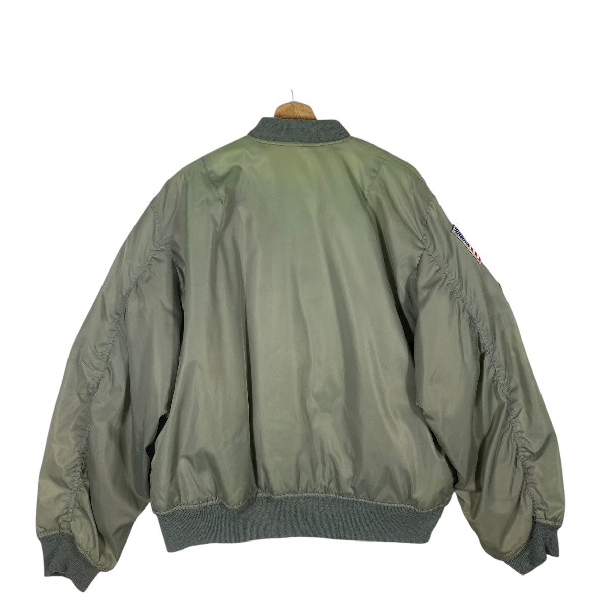 Japanese Brand Vintage 90s Flyers Mens Intermediate MA-1 Reversible Bomber Size US L / EU 52-54 / 3 - 12 Thumbnail
