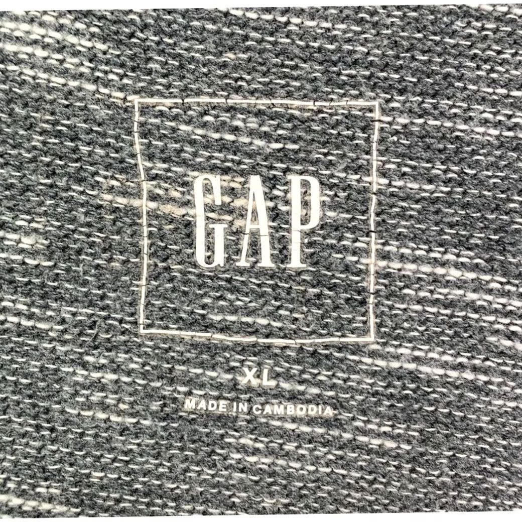 Gap Gap Sweatshirt Mens XL Grey Crew Neck Pullover Knit 100% Cotton Preppy Outdoor Holiday All Seasons Logo Solid Size US XL / EU 56 / 4 - 4 Thumbnail