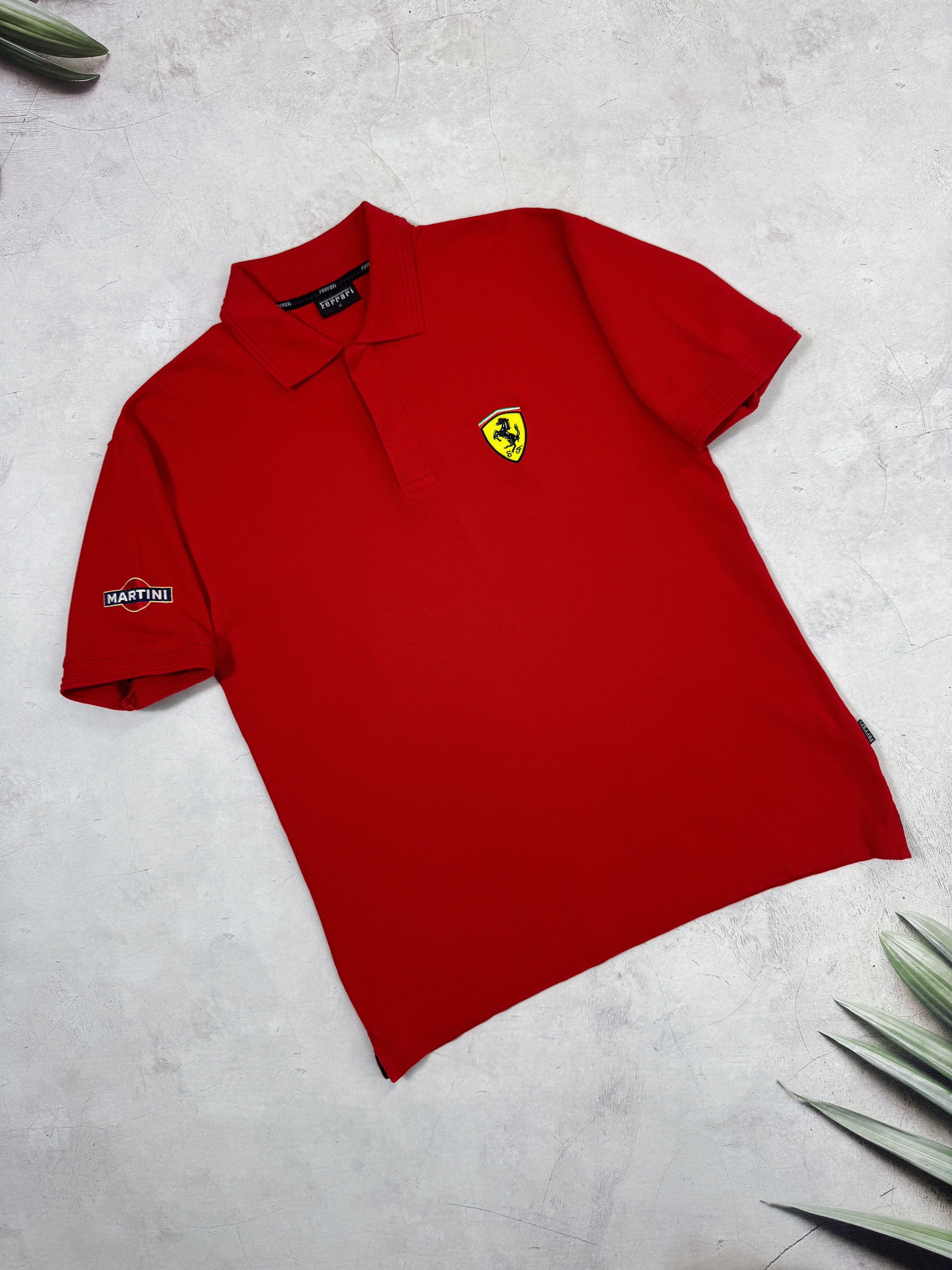 Ferrari Y2K Ferrari Polo T-Shirt Martini Racing F1 Team Red Size US M / EU 48-50 / 2 - 1 Thumbnail